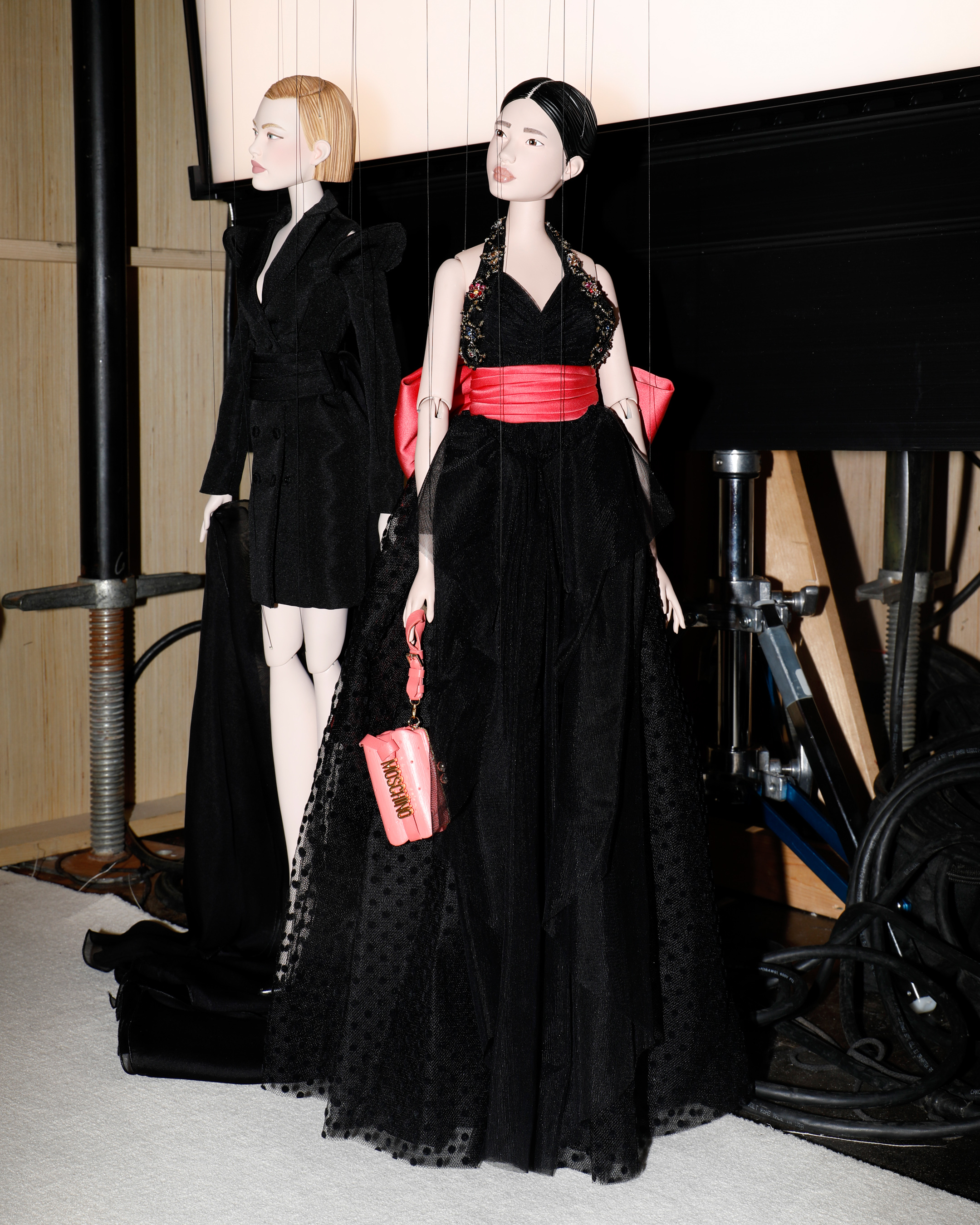 Moschino Spring 2021 Fashion Show Backstage