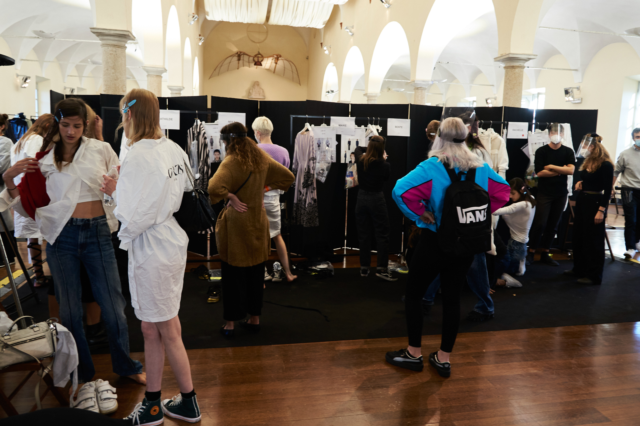 Ports 1961 Spring 2021 Fashion Show Backstage