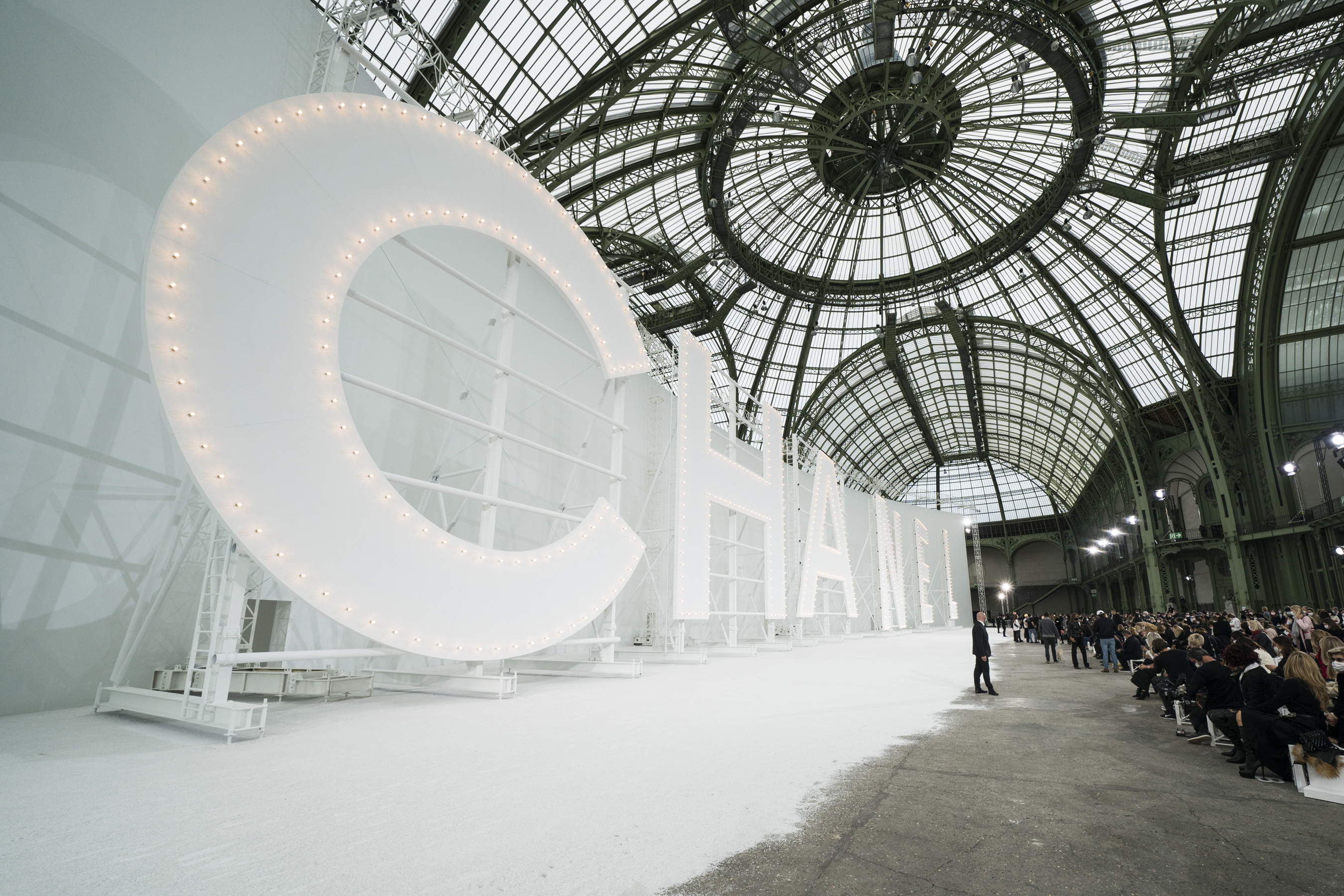 Chanel Spring 2021 Fashion Show Atmosphere
