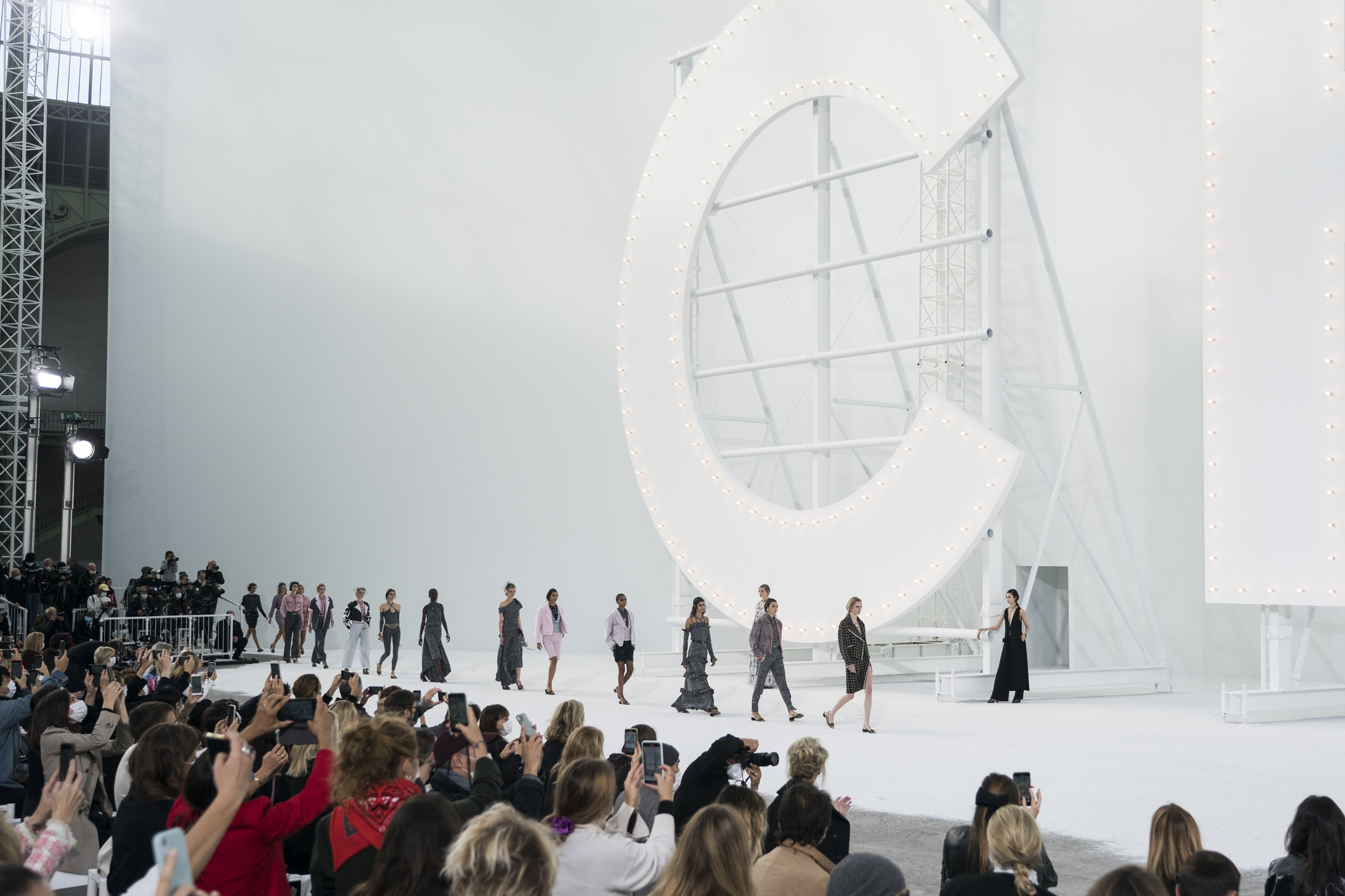 Chanel Spring 2021 Fashion Show Atmosphere
