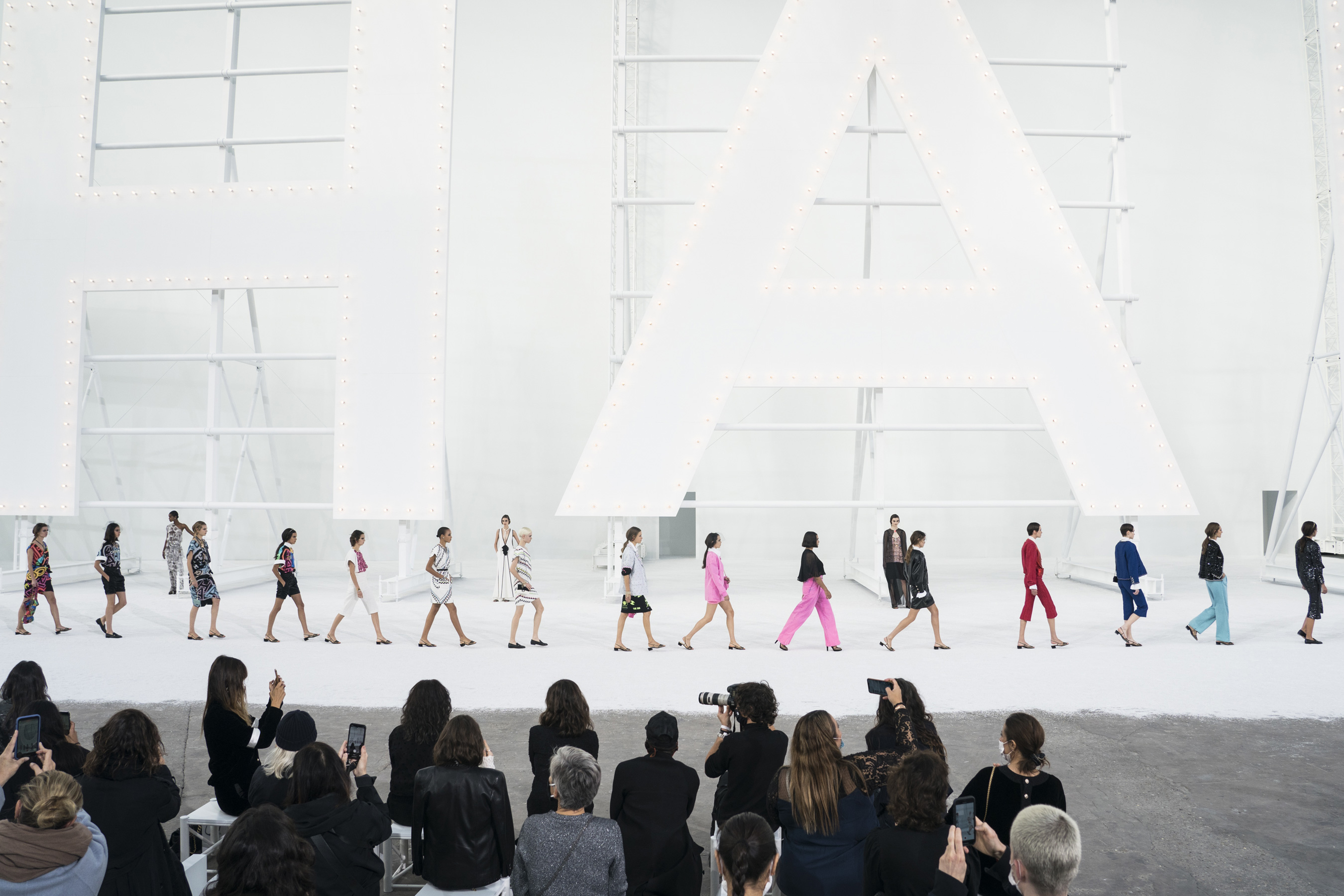 Chanel Spring 2021 Fashion Show Atmosphere