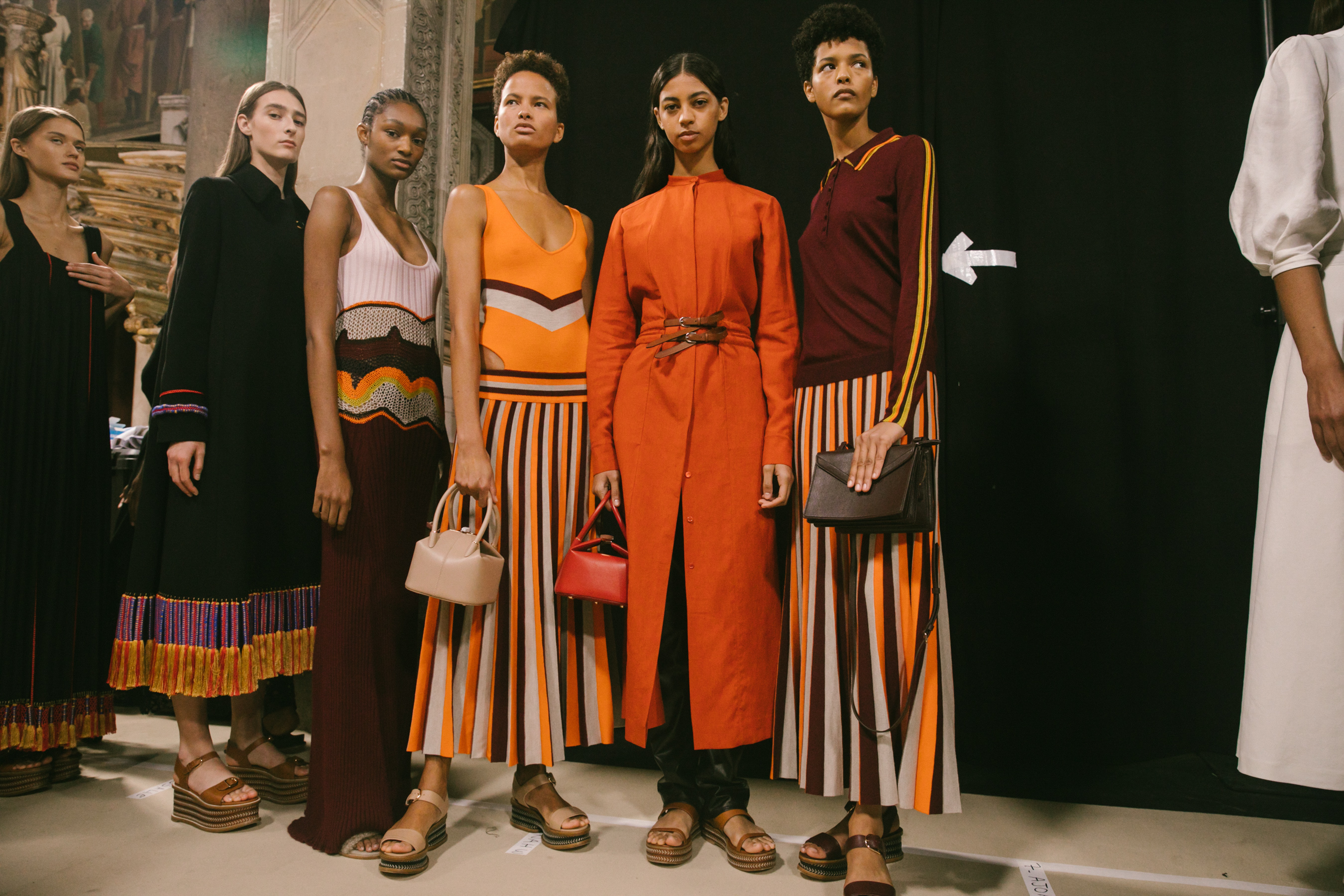 Gabriela Hearst Spring 2021 Fashion Show Backstage