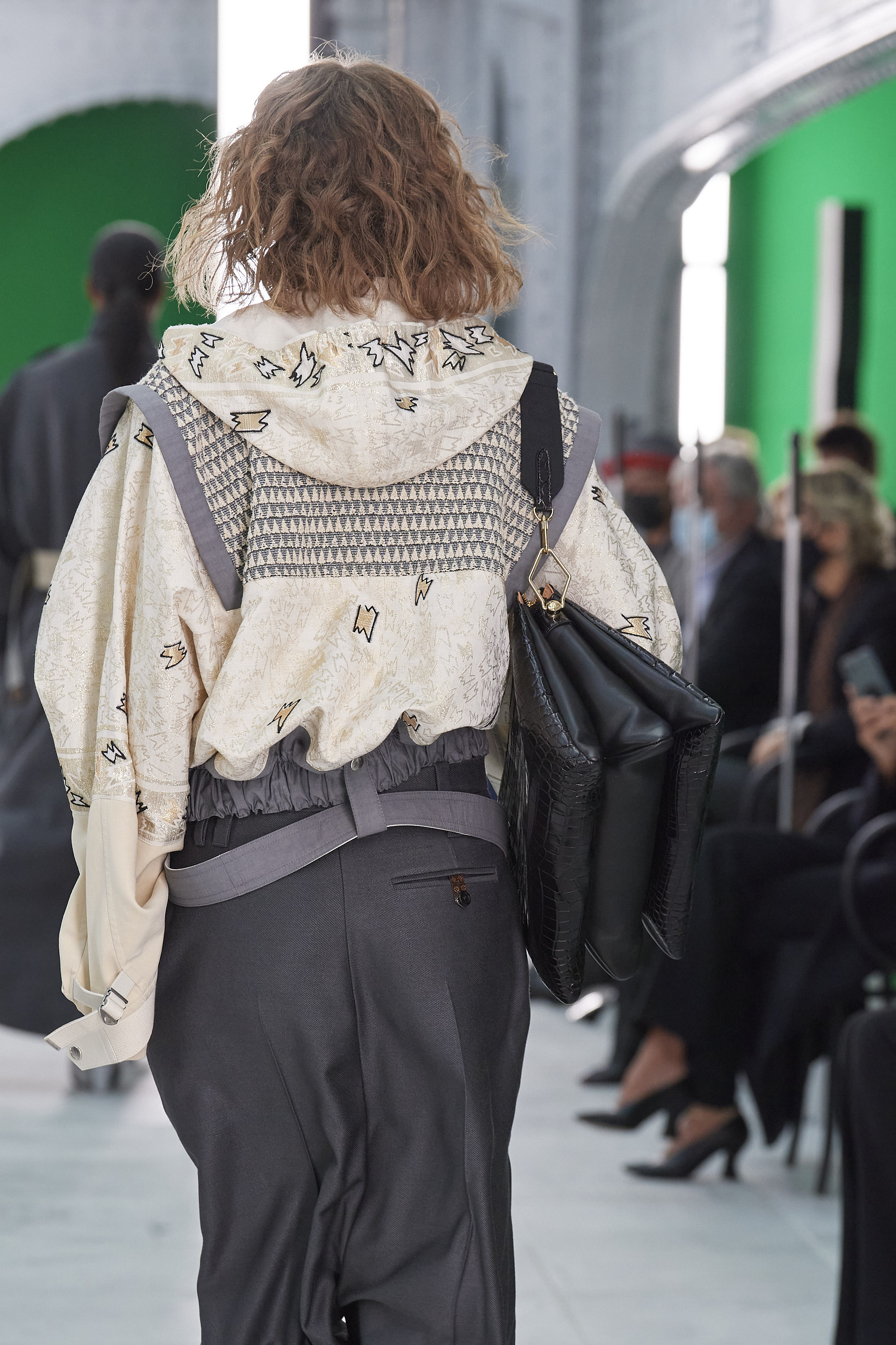 Chroma key from @louisvuitton. A new bag from @NicolasGhesquiere's