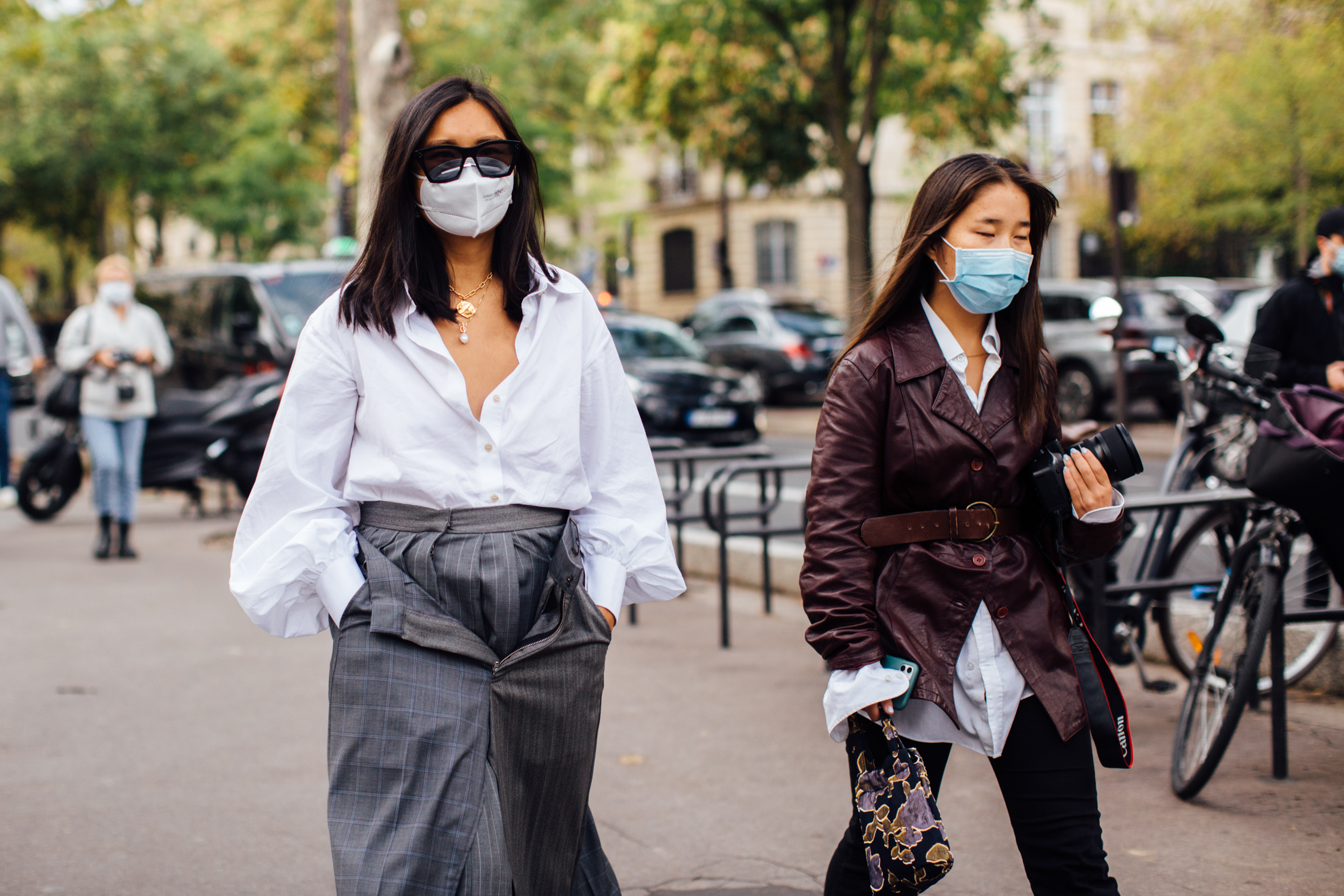 Paris Street Style Spring 2021 Day 3 