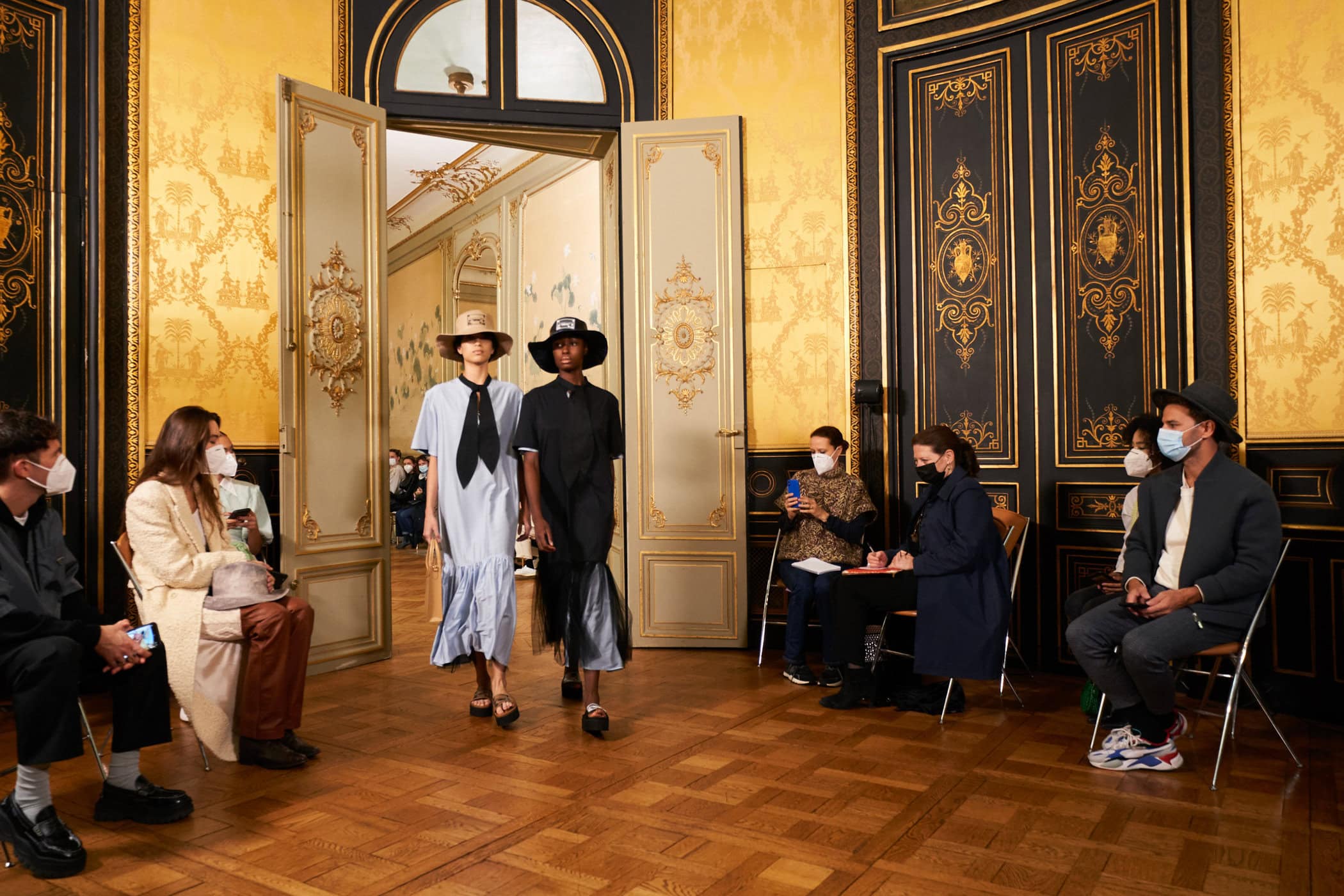 Victoria Tomas Spring 2021 Fashion Show Atmosphere