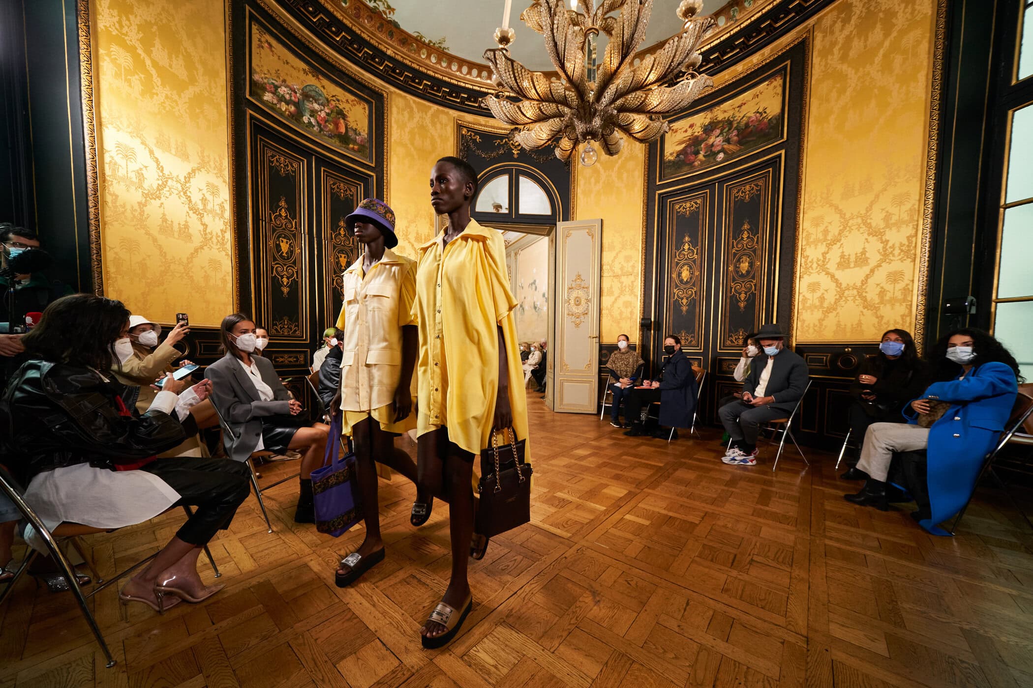 Victoria Tomas Spring 2021 Fashion Show Atmosphere