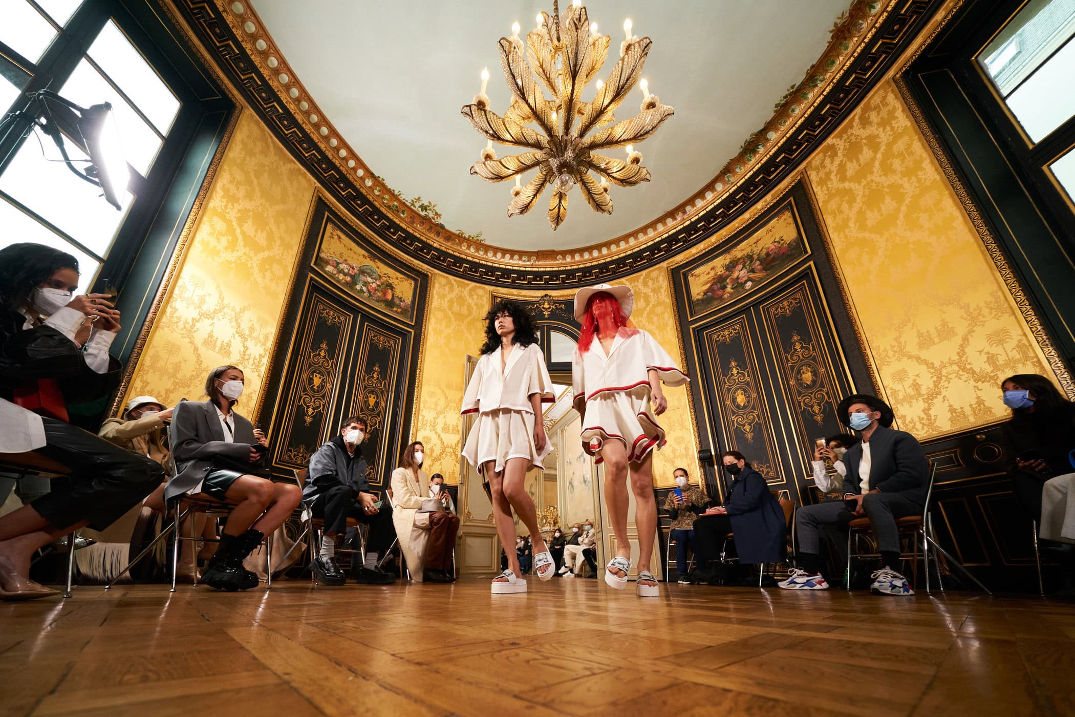 Victoria Tomas Spring 2021 Fashion Show Atmosphere