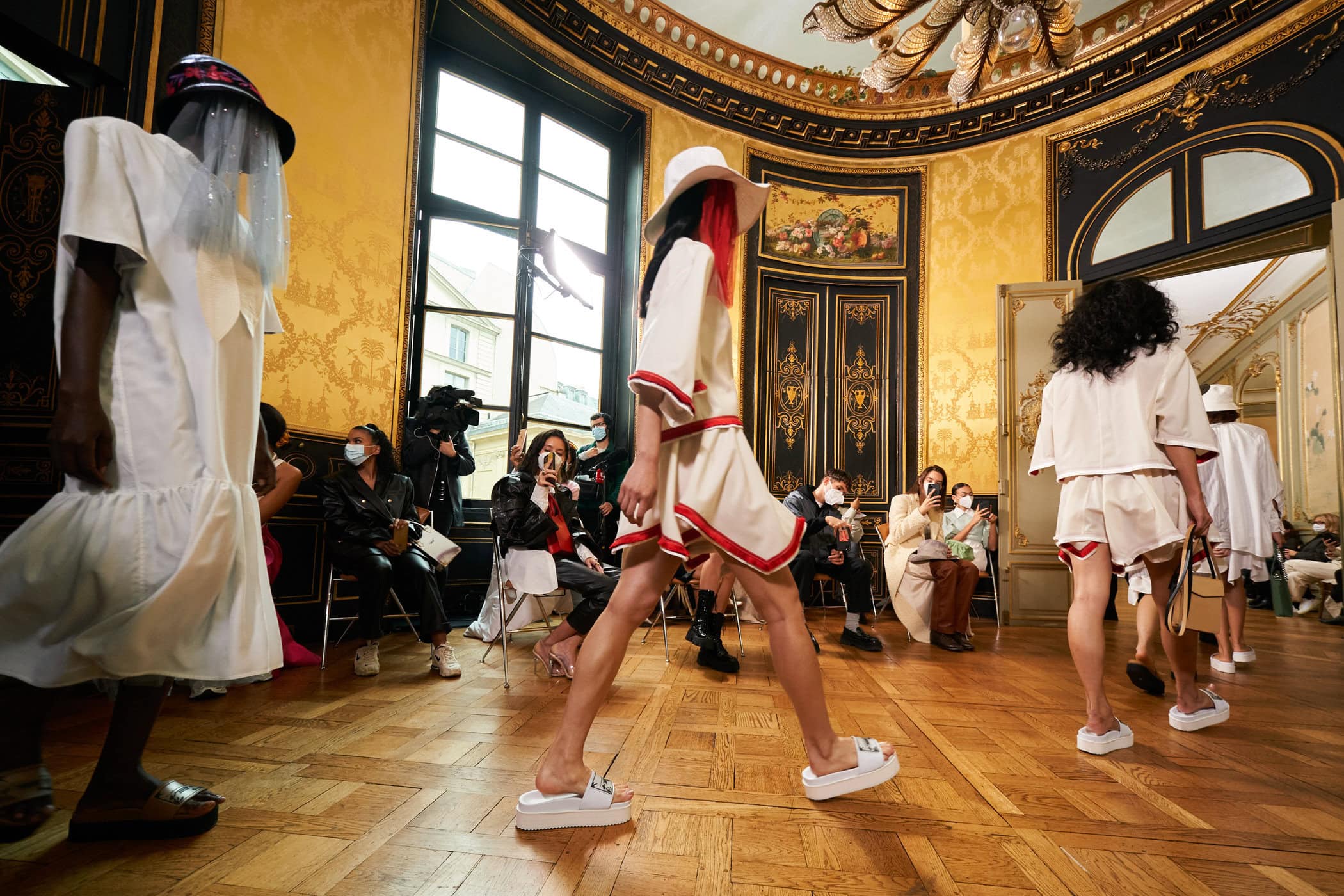 Victoria Tomas Spring 2021 Fashion Show Atmosphere