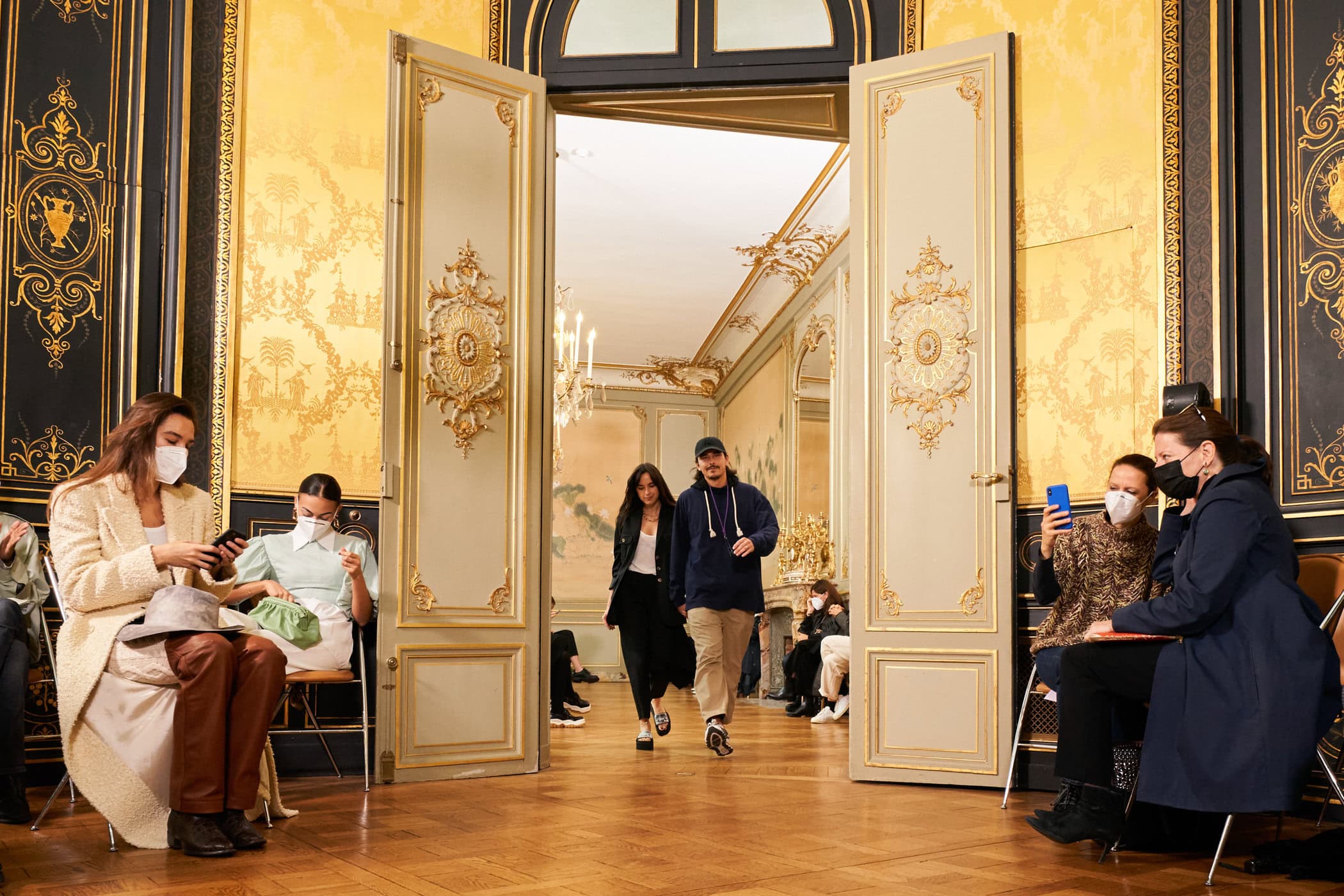 Victoria Tomas Spring 2021 Fashion Show Atmosphere