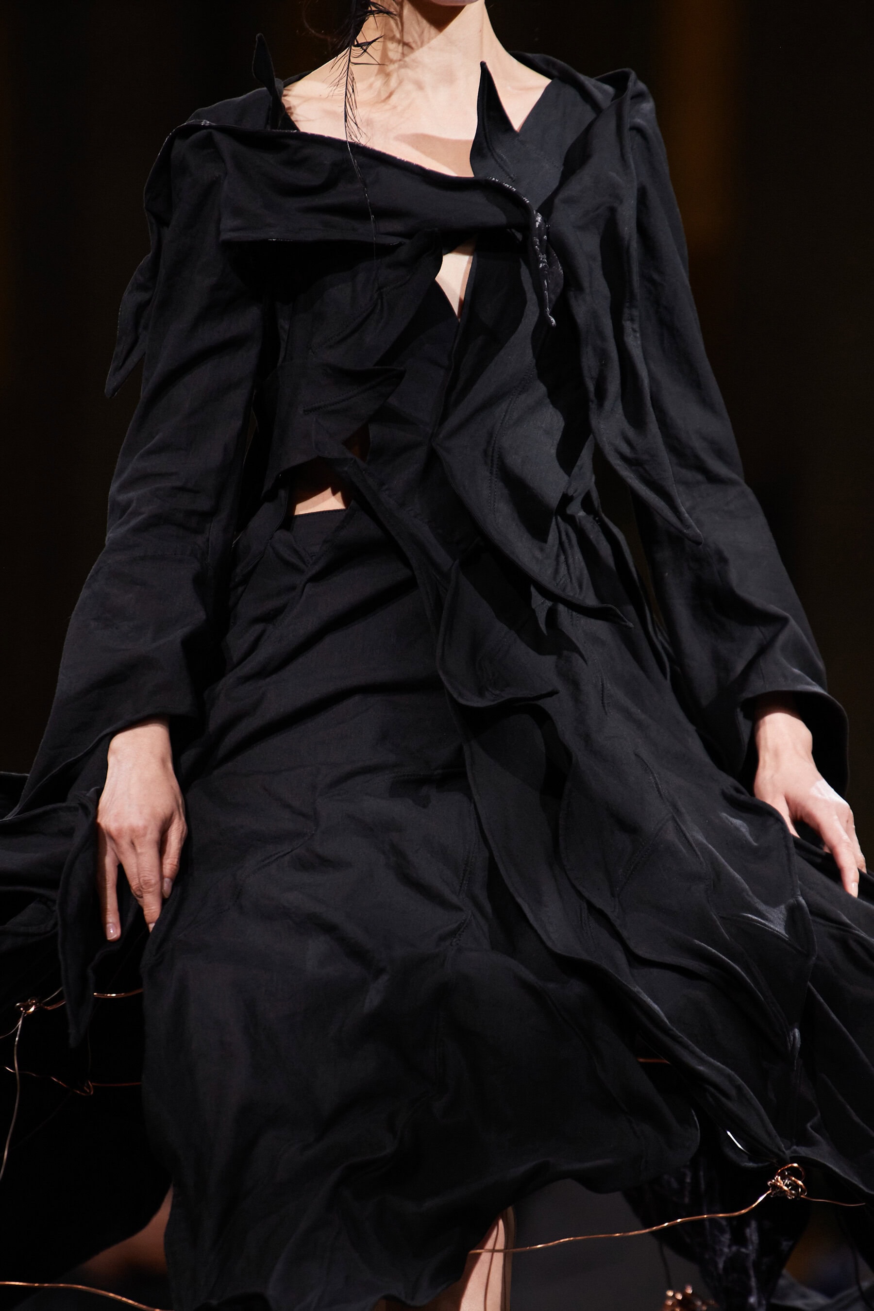 Yohji Yamamoto Spring 2021 Fashion Show Details