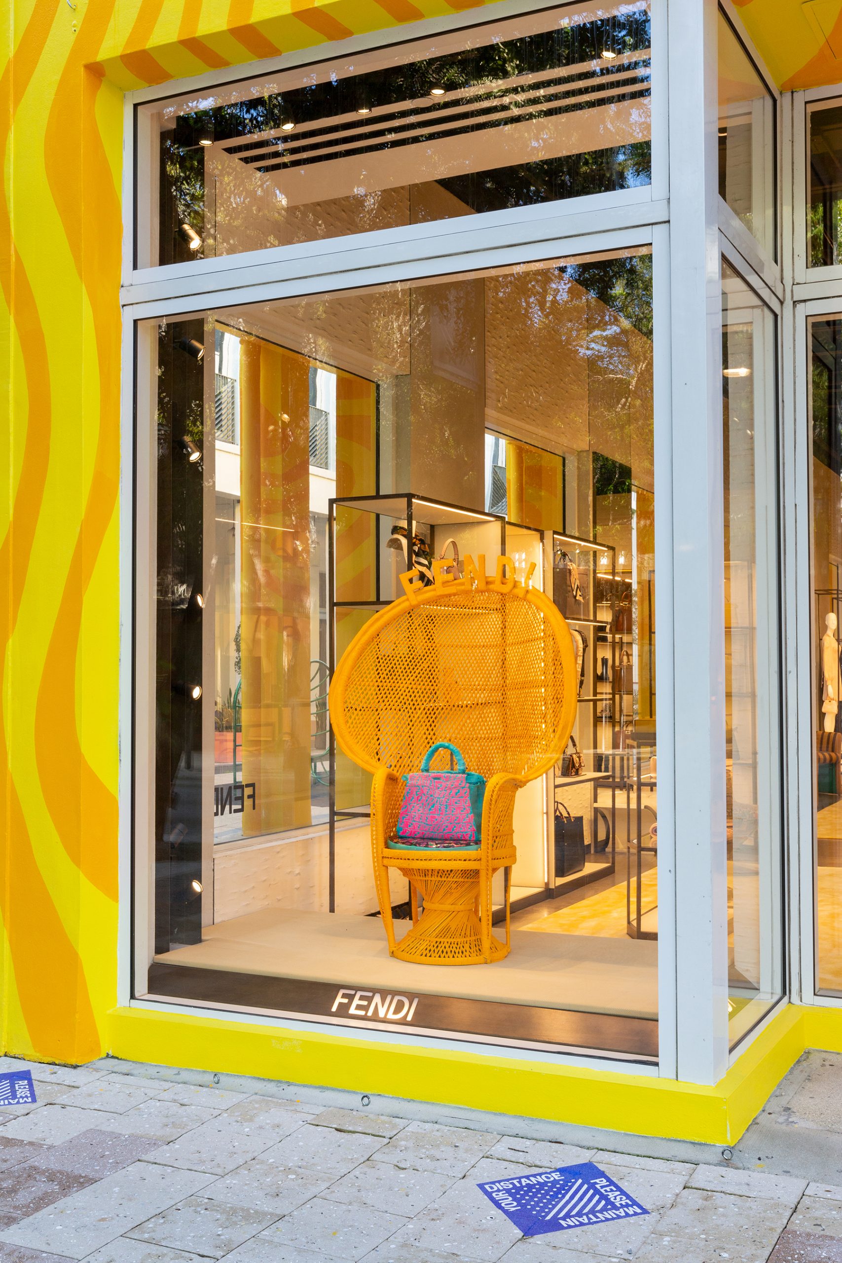 Fendi on X: Inside the new #Fendi boutique in the Miami Design