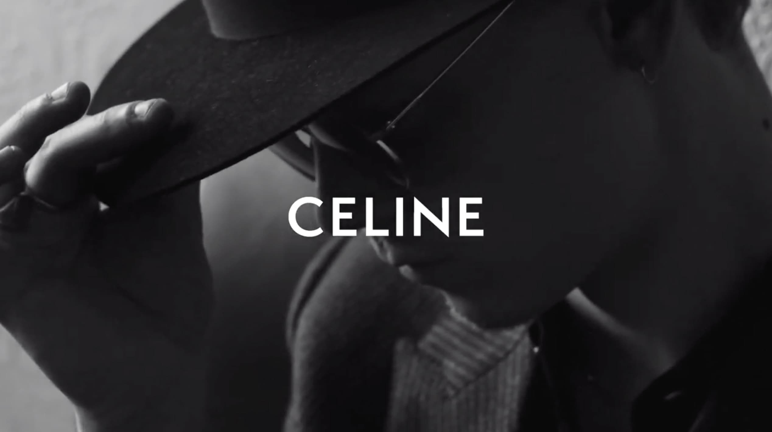 Celine Portrait of an Actor Spring 2021 Ad Campaign with Thomas