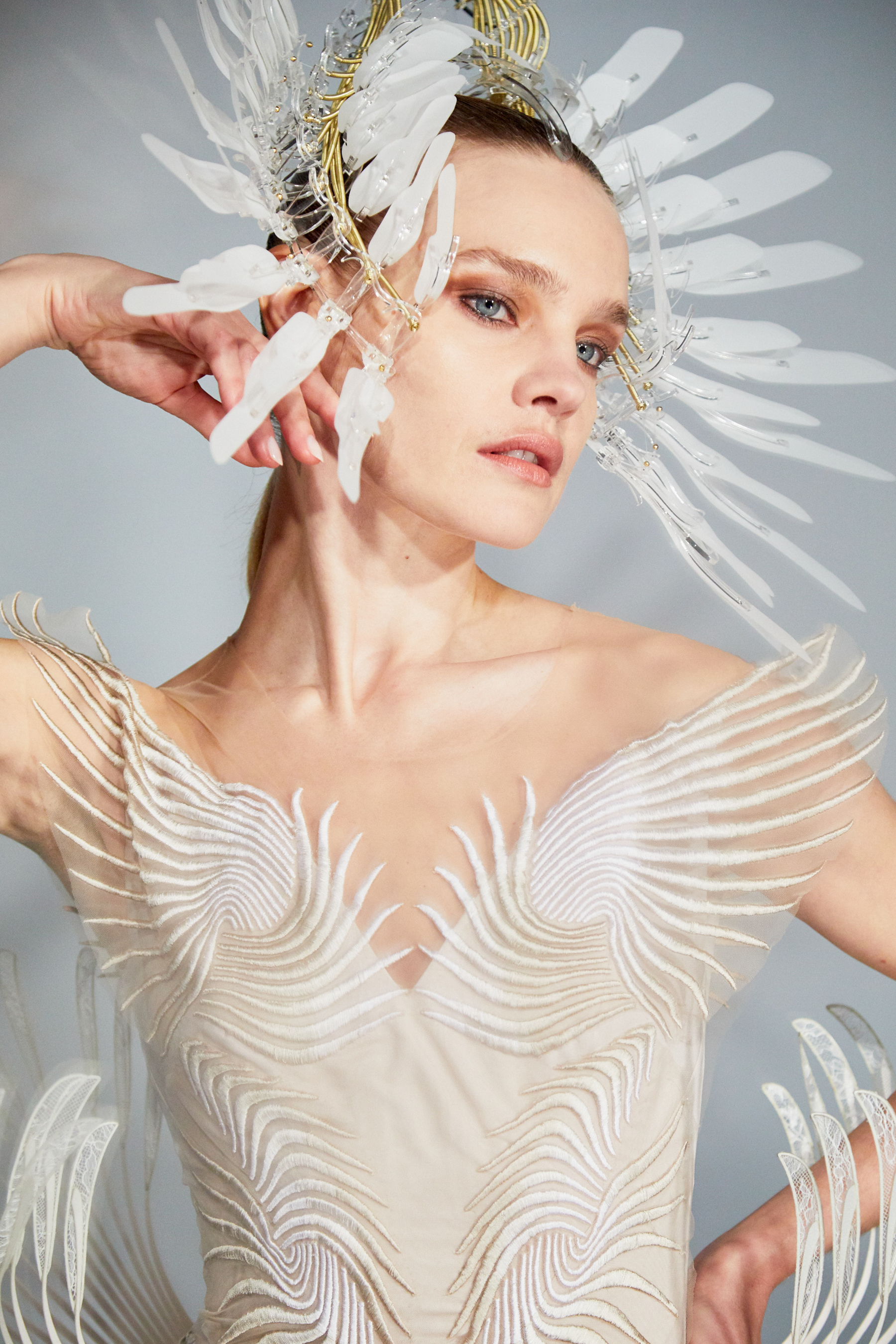 Iris Van Herpen Spring 2021 Couture Backstage