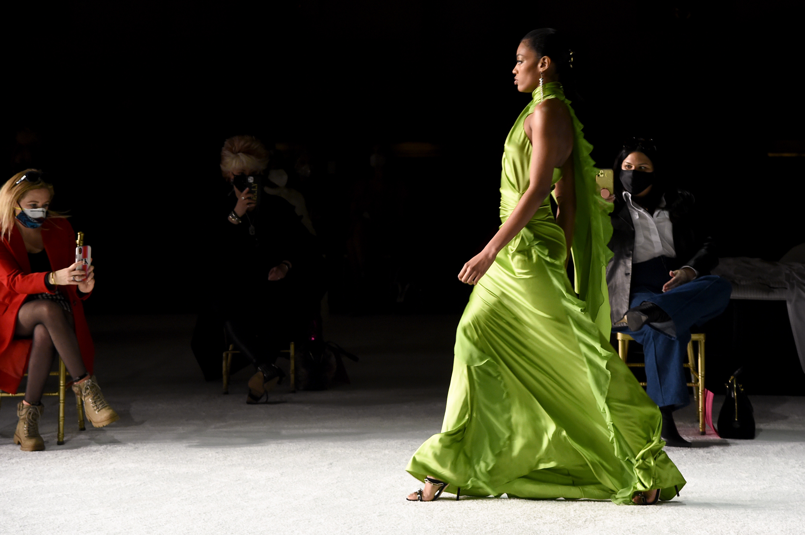 Christian Siriano Fall 2021 Atmosphere