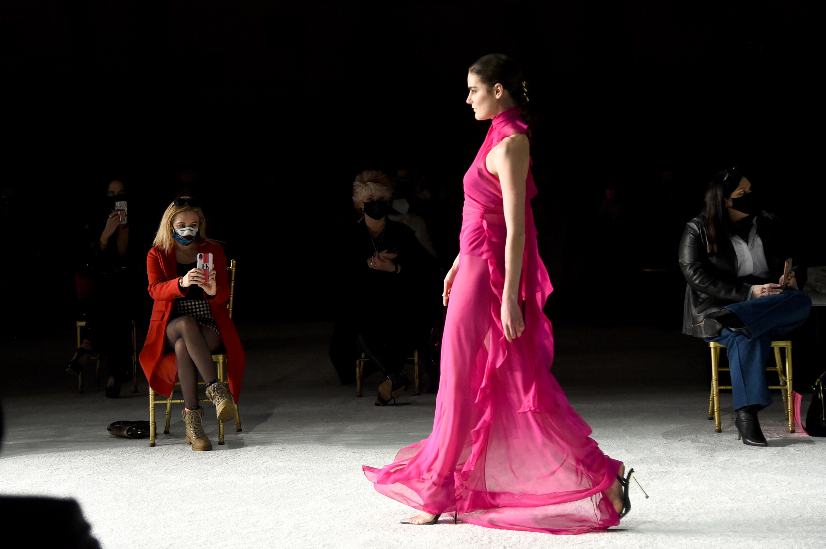 Christian Siriano Fall 2021 Atmosphere