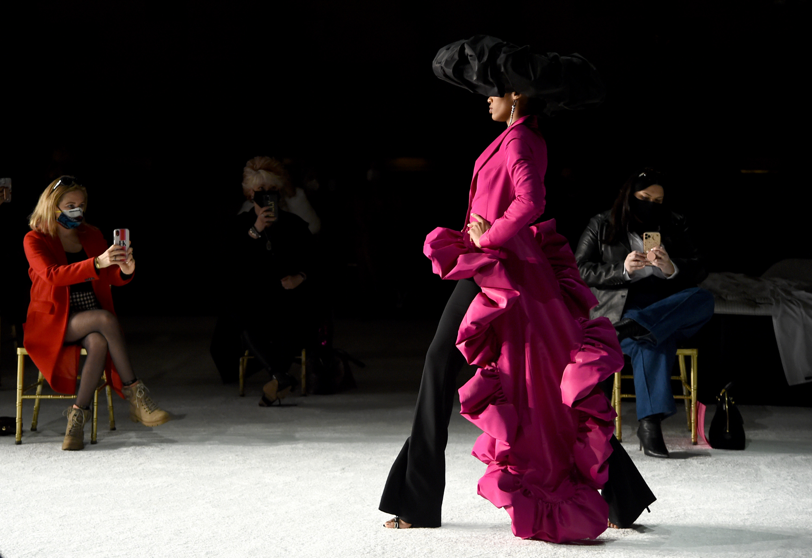 Christian Siriano Fall 2021 Atmosphere