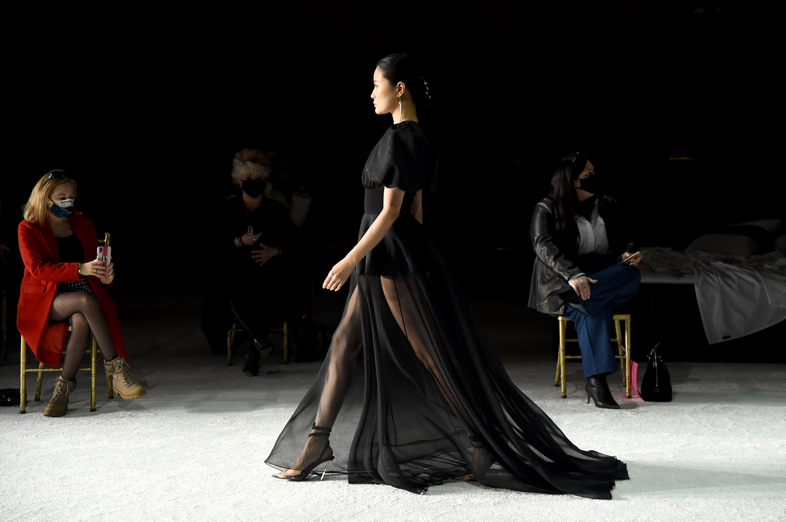 Christian Siriano Fall 2021 Atmosphere