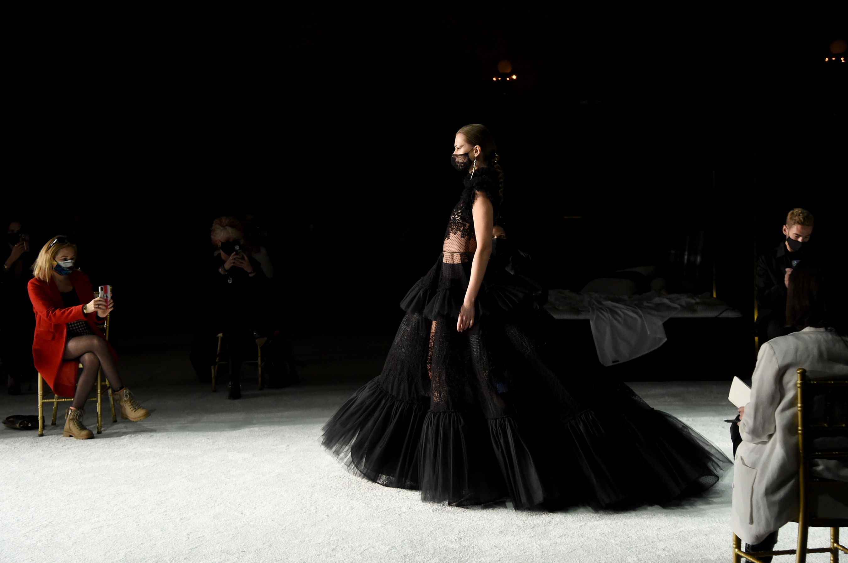 Christian Siriano Fall 2021 Atmosphere