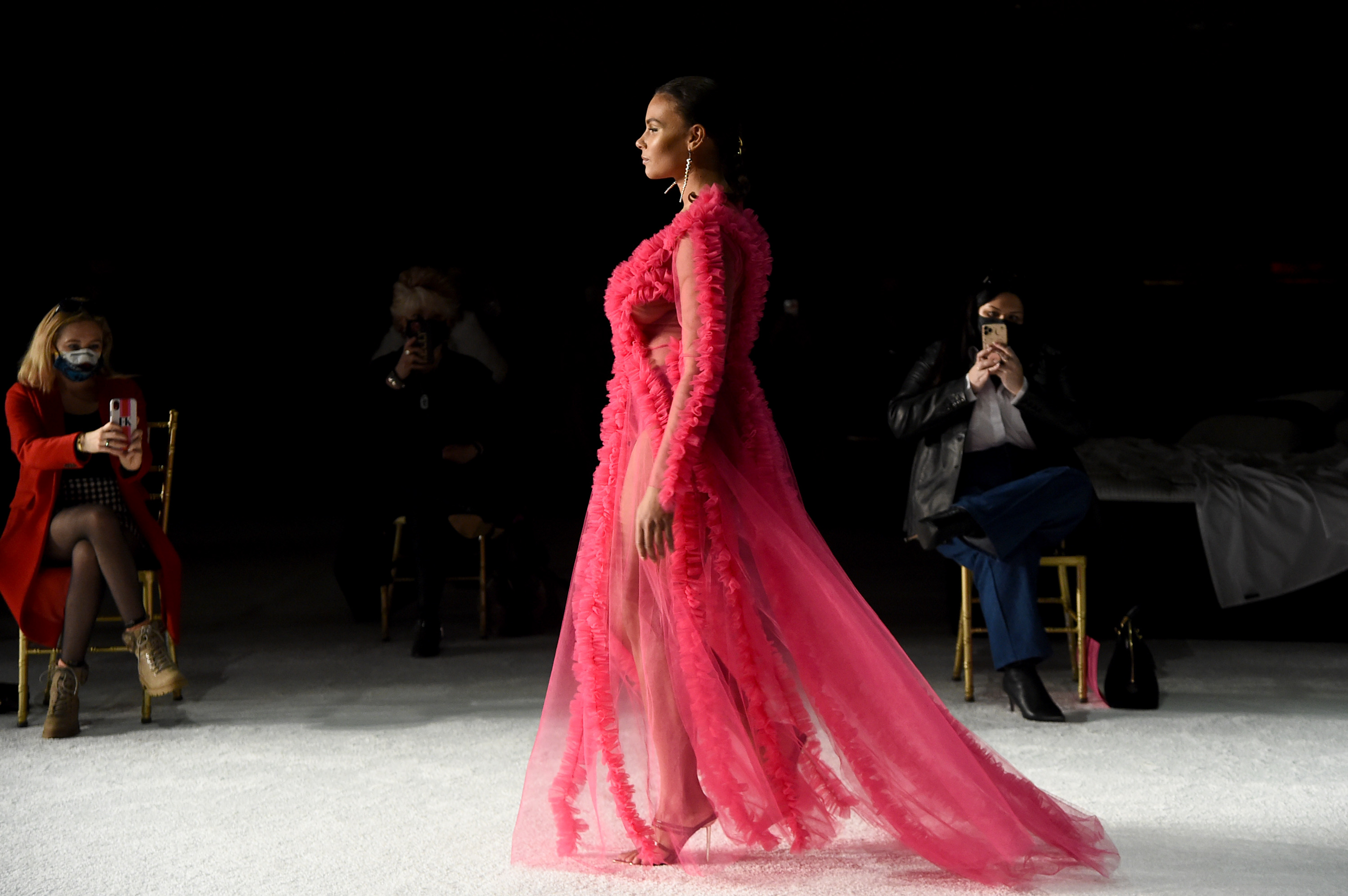 Christian Siriano Fall 2021 Atmosphere