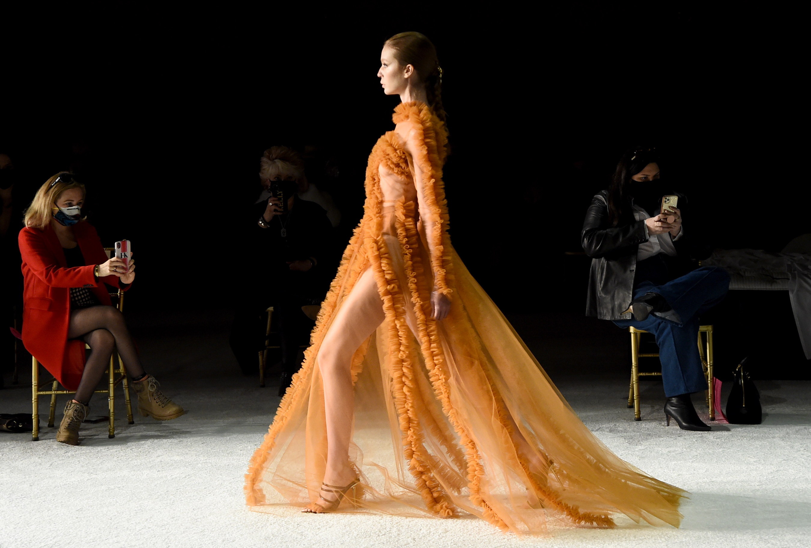 Christian Siriano Fall 2021 Atmosphere