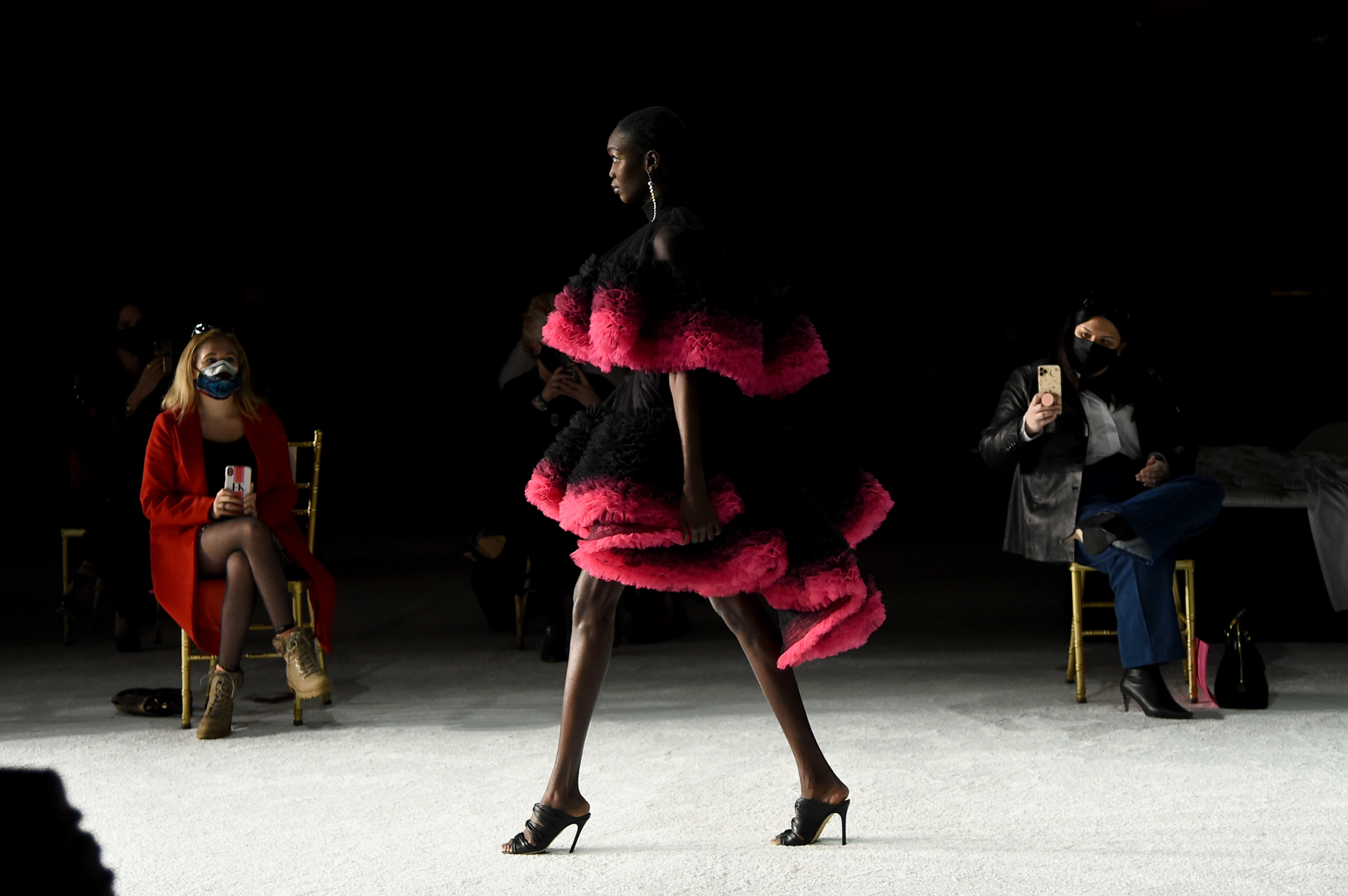 Christian Siriano Fall 2021 Atmosphere