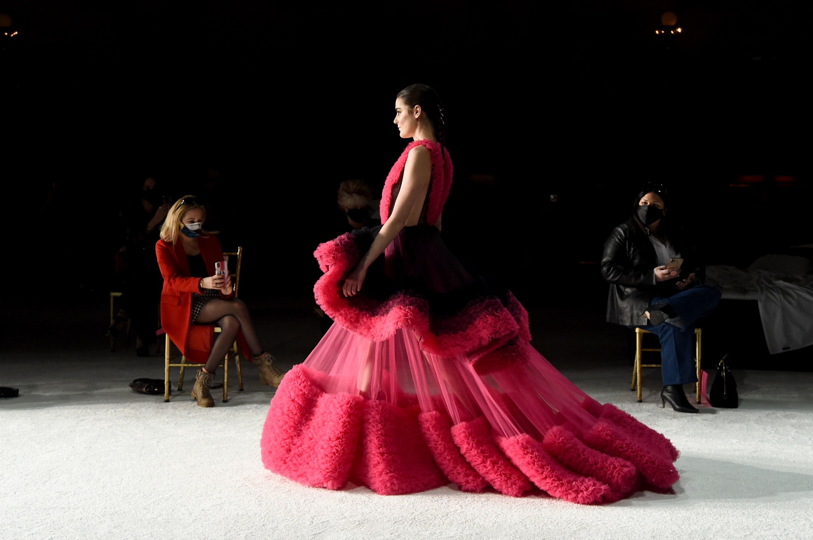 Christian Siriano Fall 2021 Atmosphere