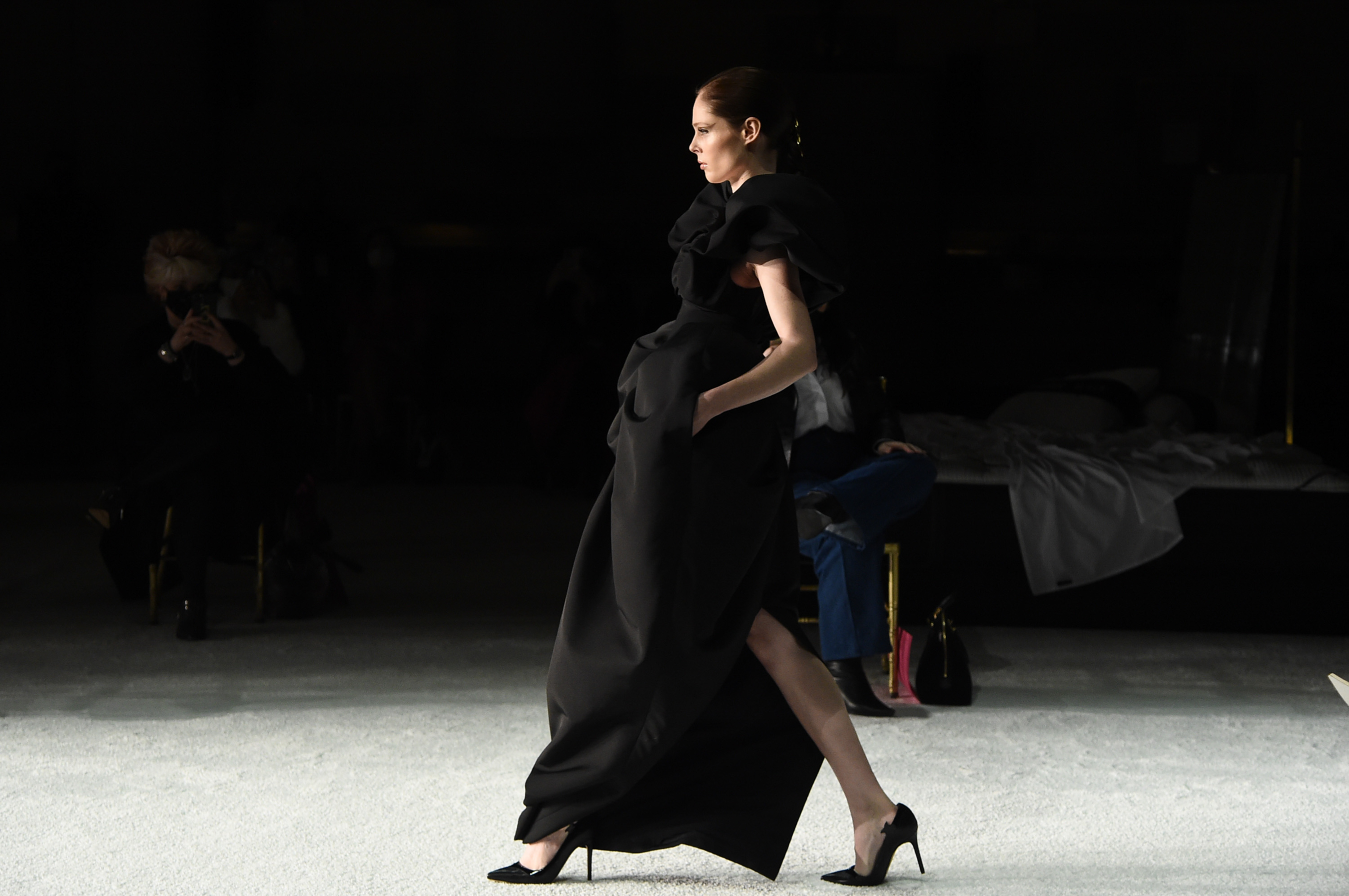 Christian Siriano Fall 2021 Atmosphere