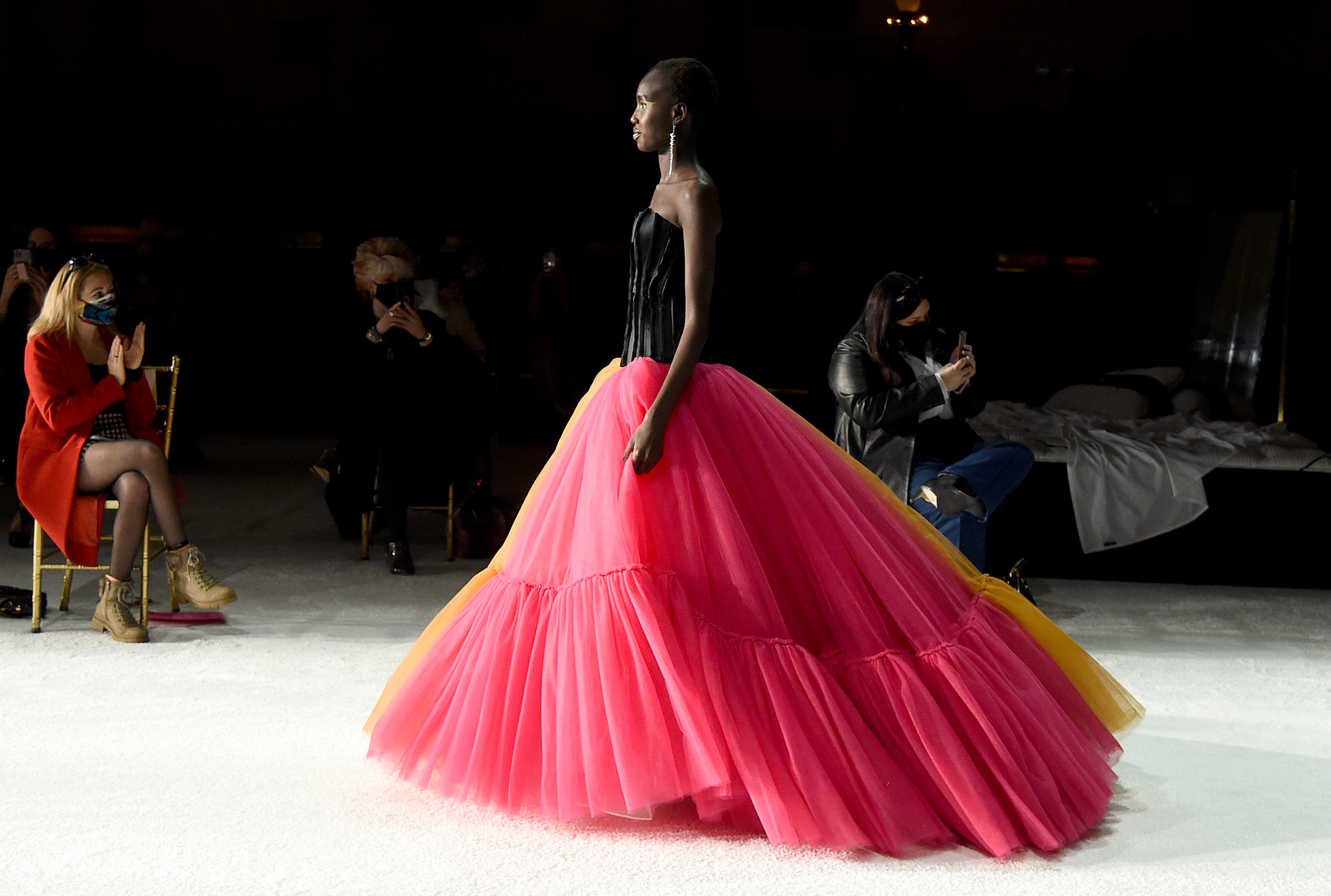 Christian Siriano Fall 2021 Atmosphere