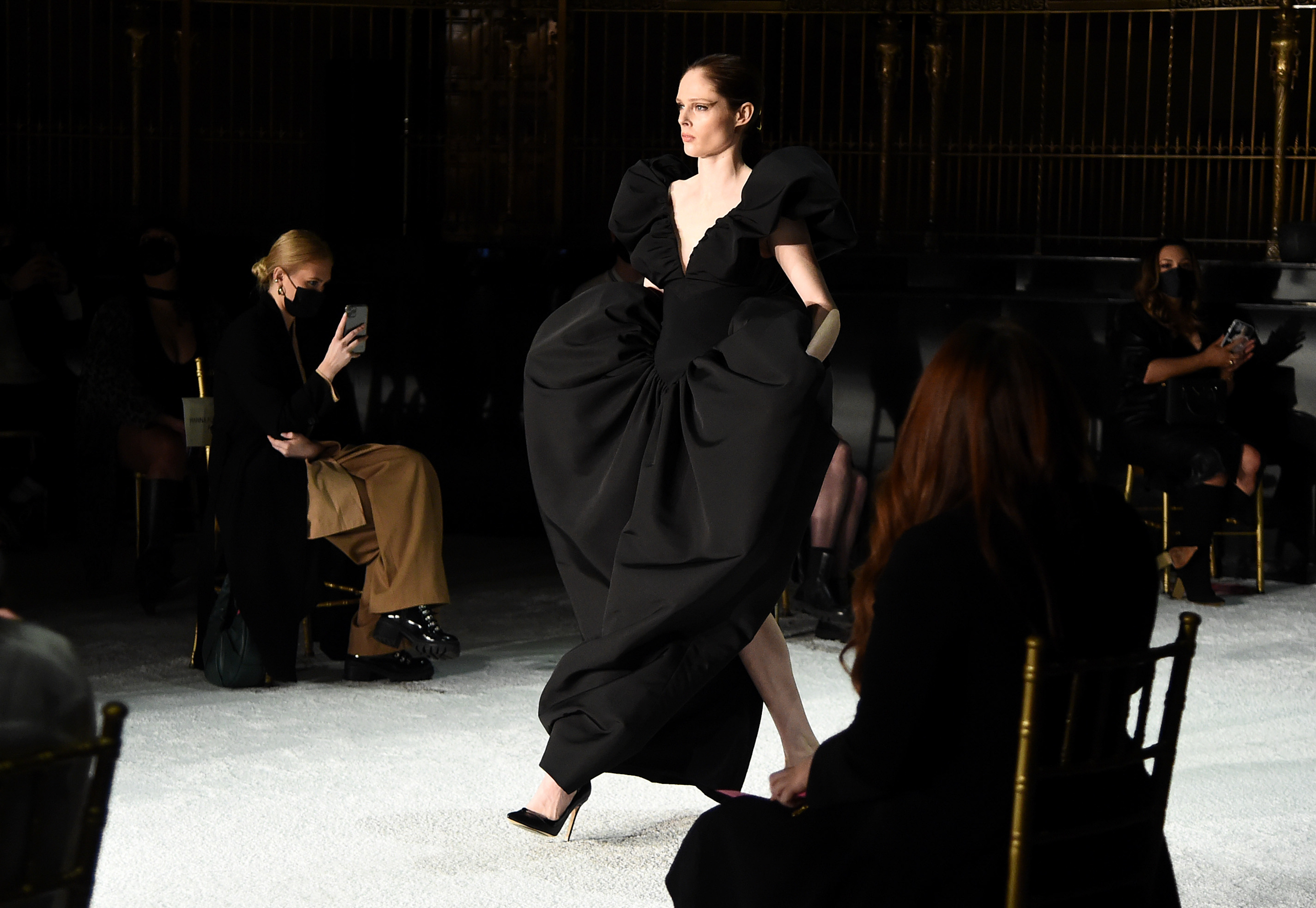 Christian Siriano Fall 2021 Atmosphere