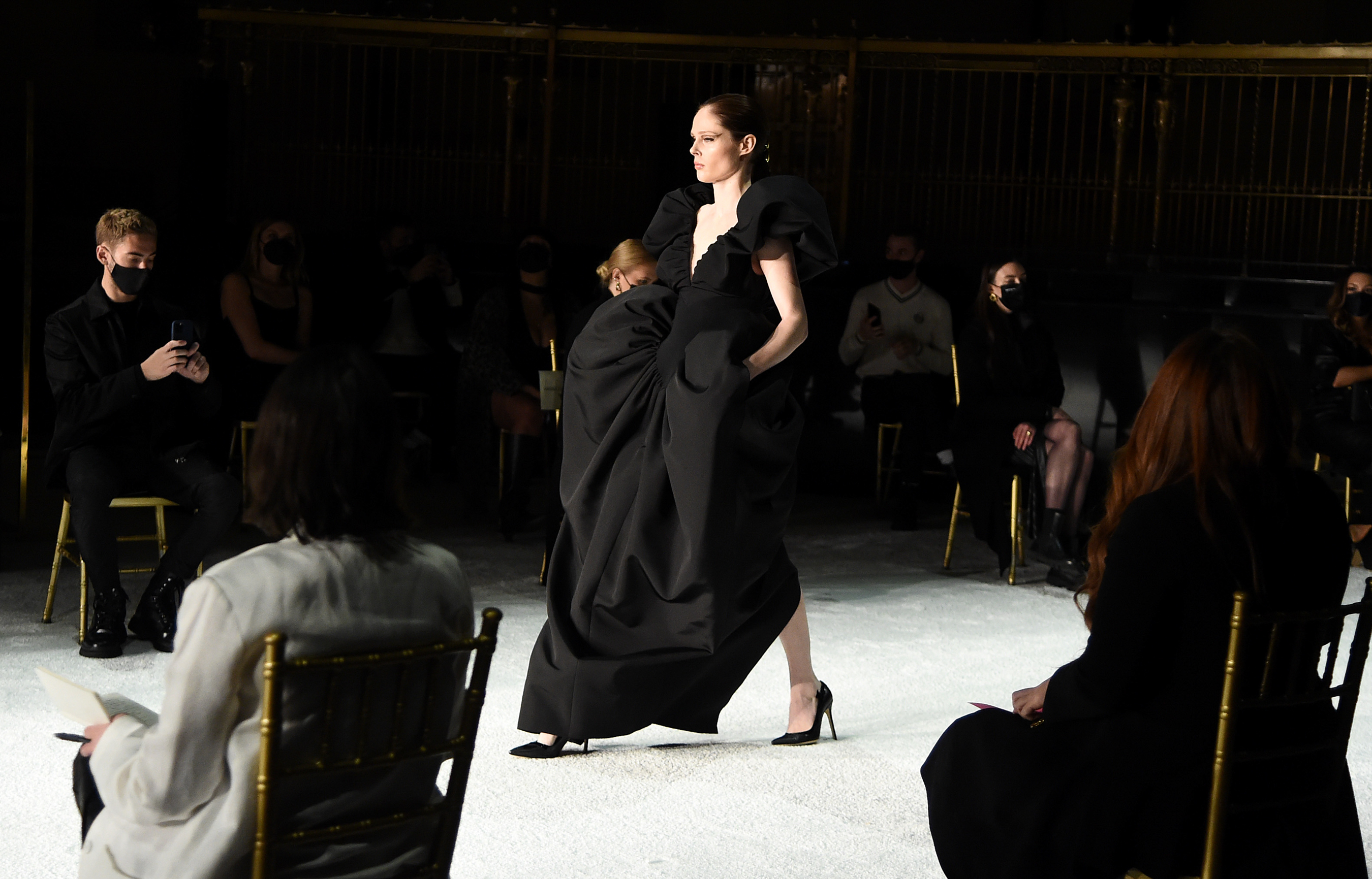 Christian Siriano Fall 2021 Atmosphere