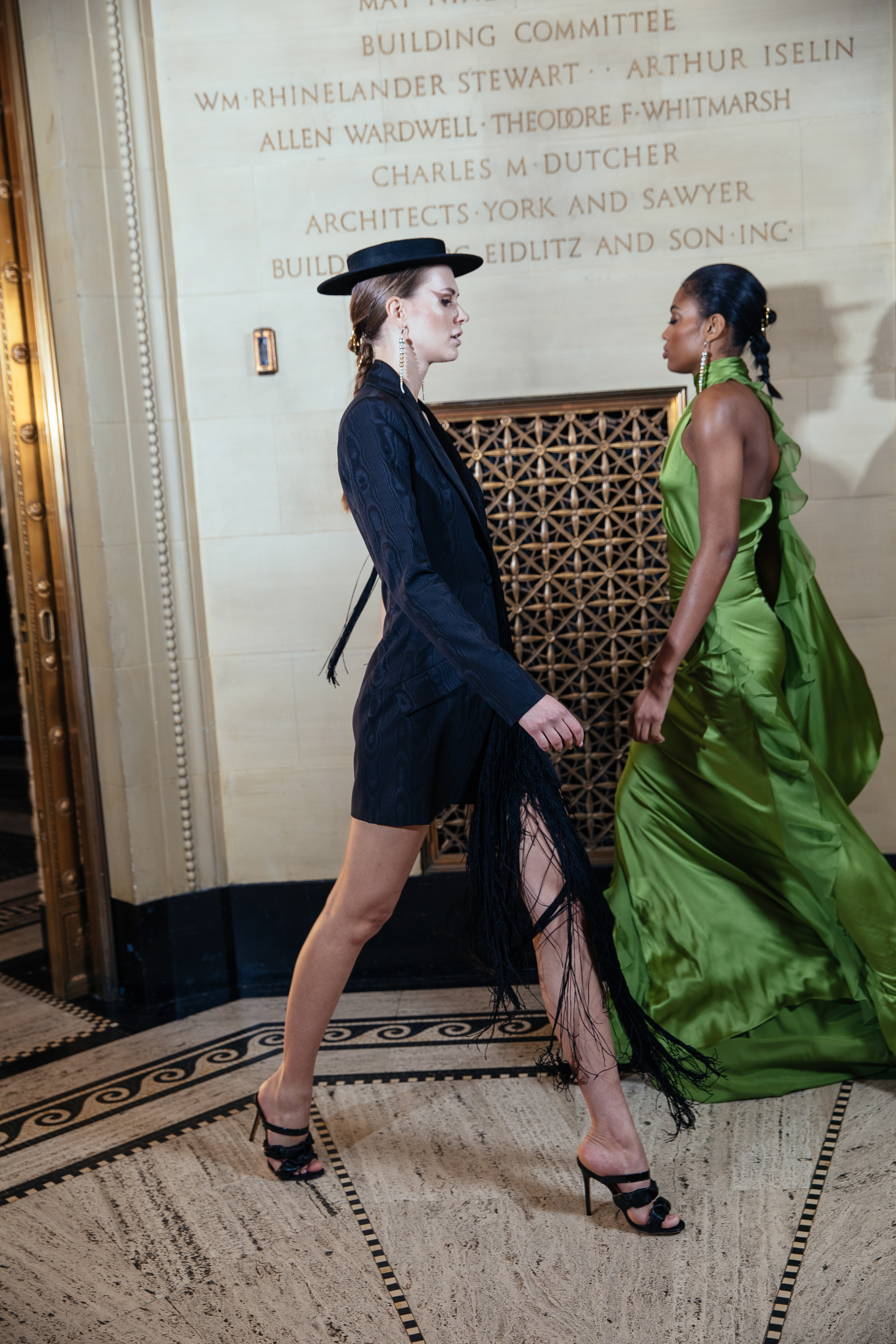 Christian Siriano Fall 2021 Atmosphere