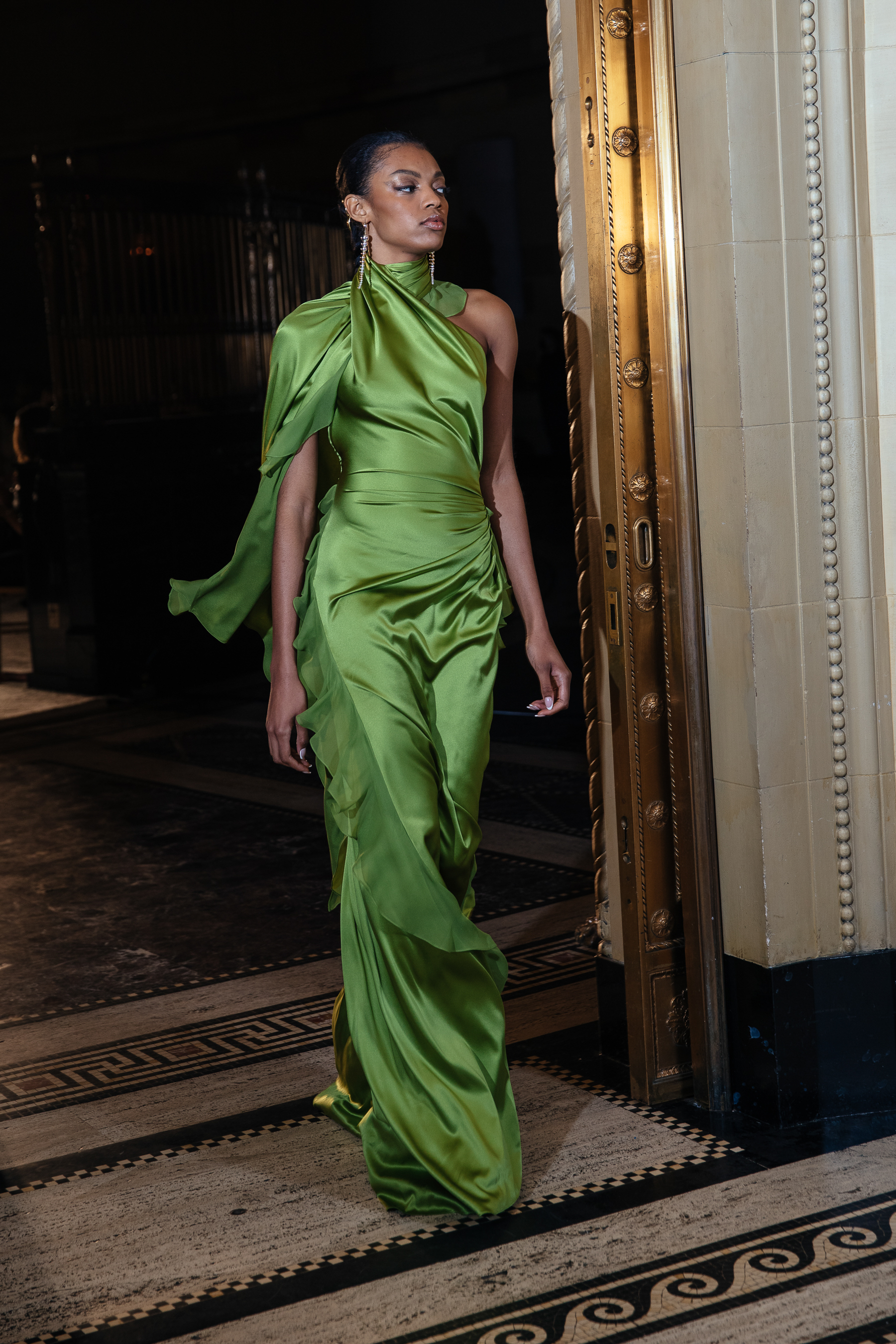 Christian Siriano Fall 2021 Atmosphere