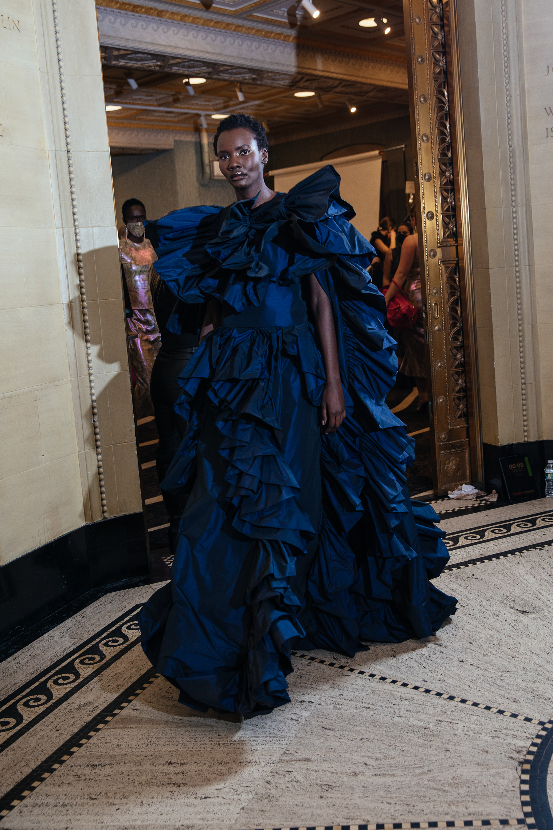 Christian Siriano Fall 2021 Atmosphere