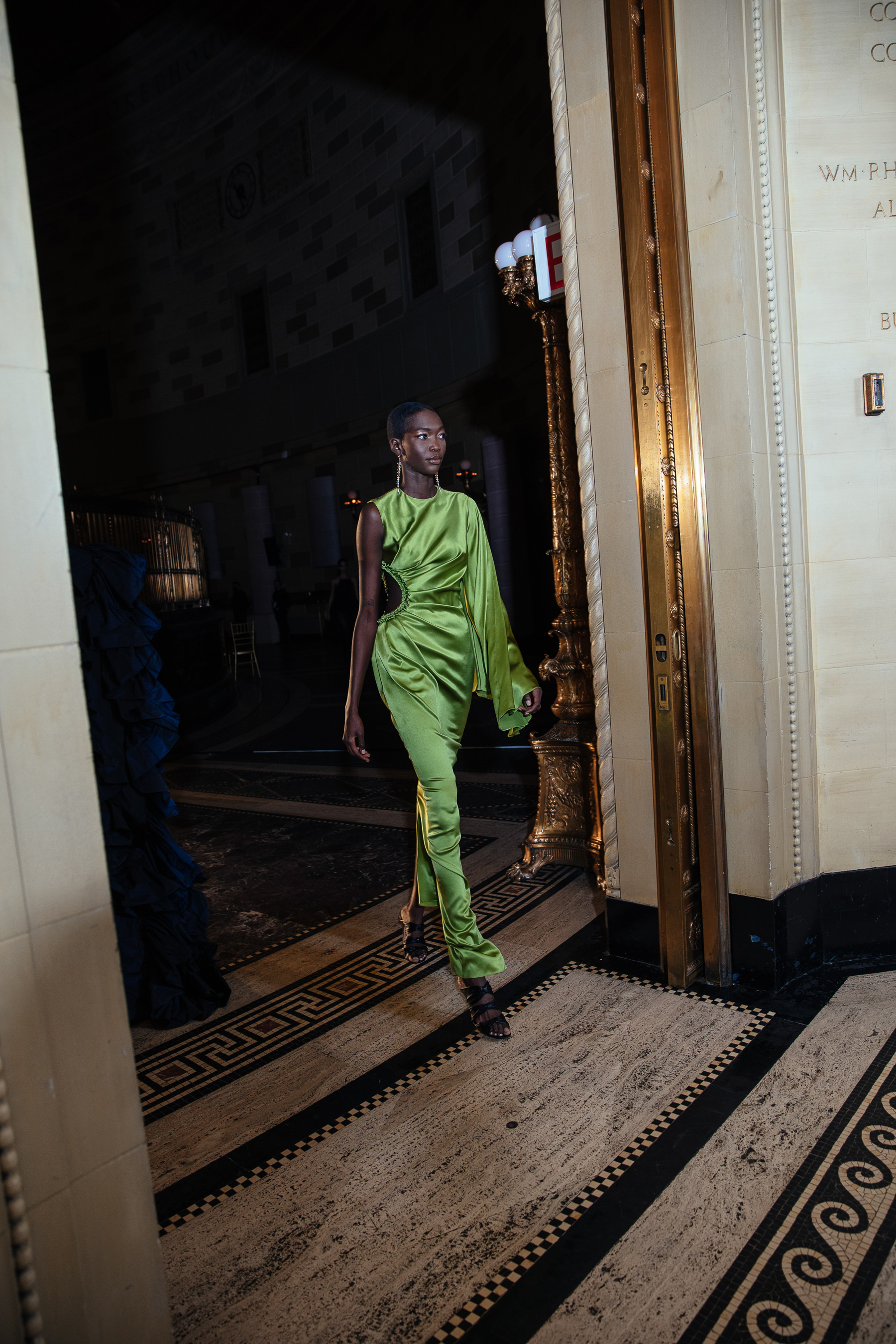 Christian Siriano Fall 2021 Atmosphere