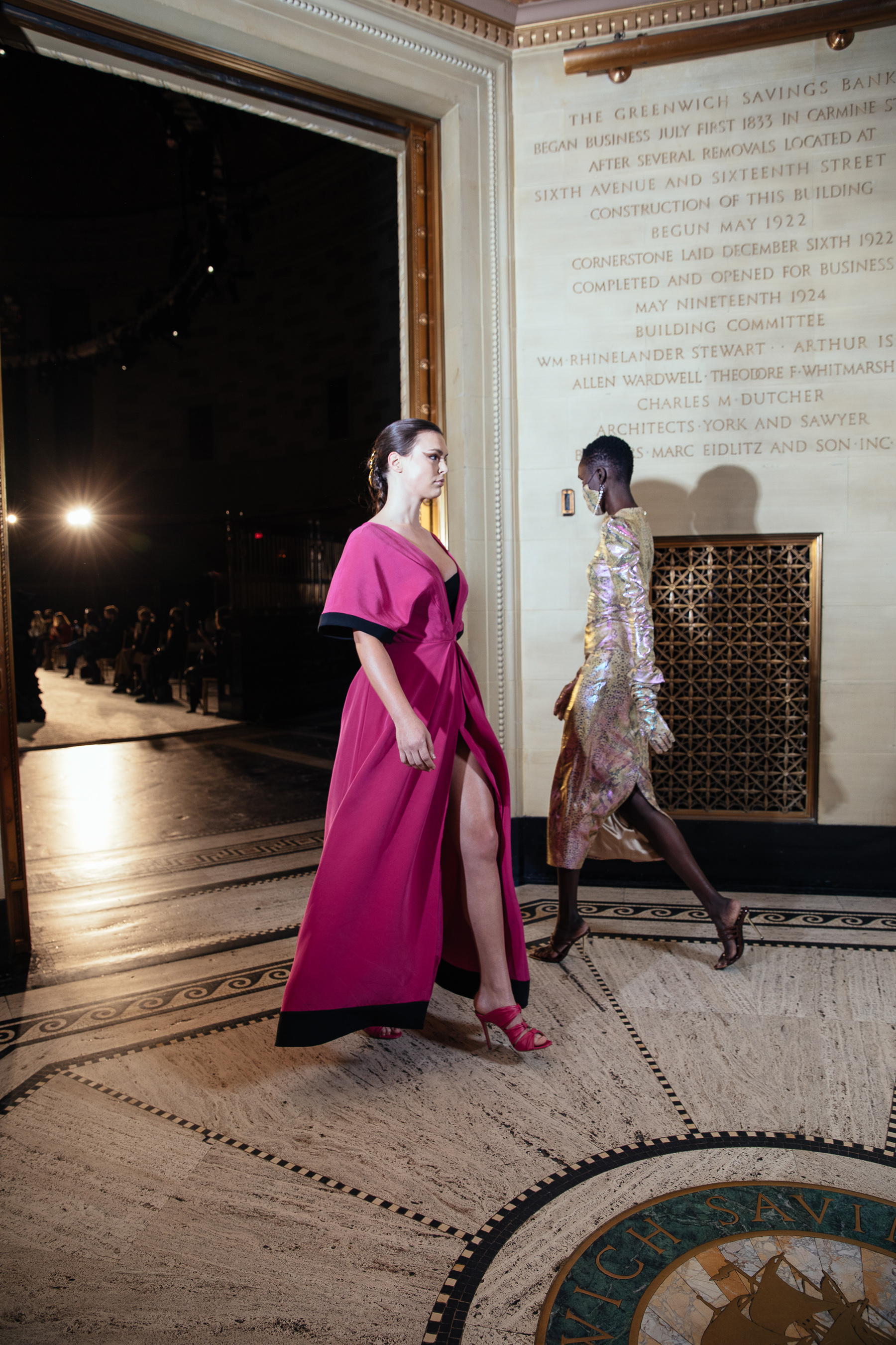 Christian Siriano Fall 2021 Atmosphere