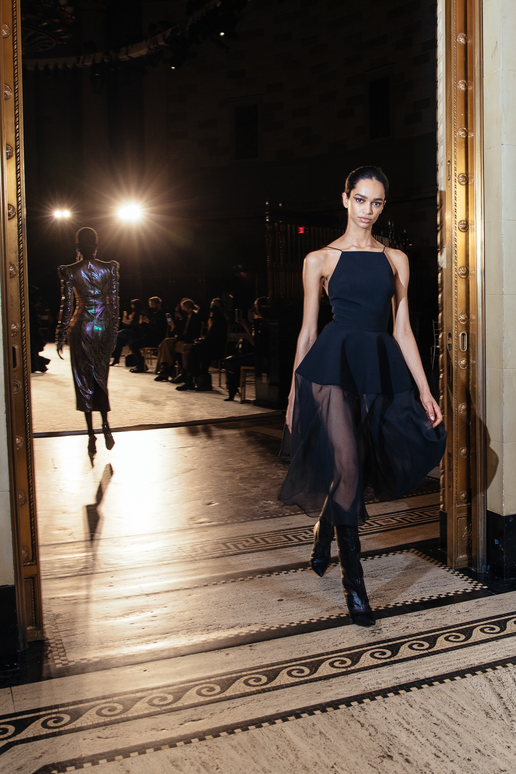 Christian Siriano Fall 2021 Atmosphere