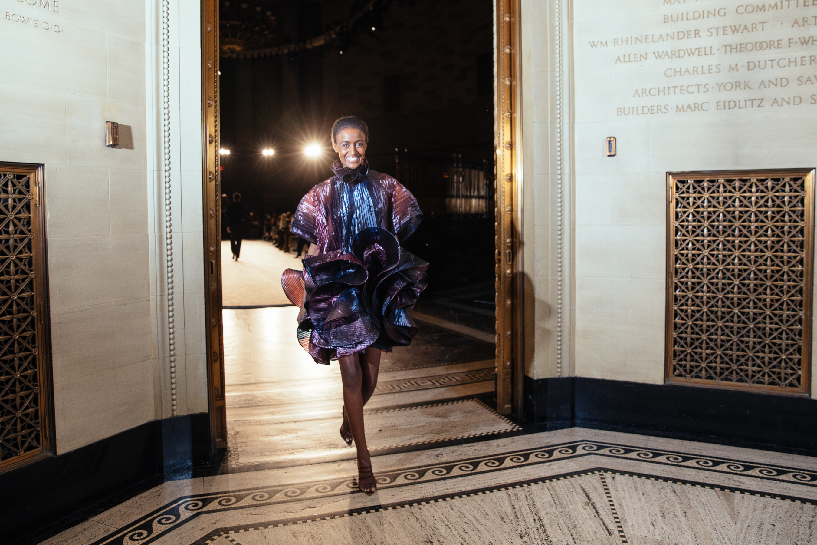 Christian Siriano Fall 2021 Atmosphere