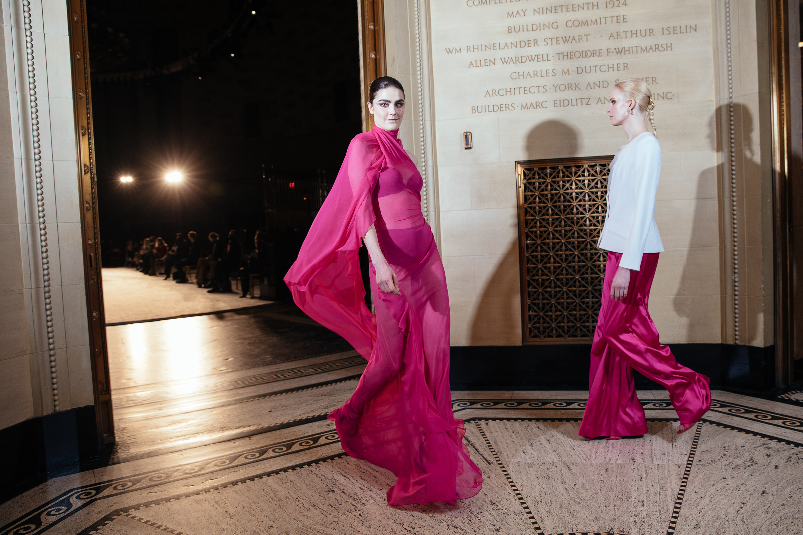 Christian Siriano Fall 2021 Atmosphere