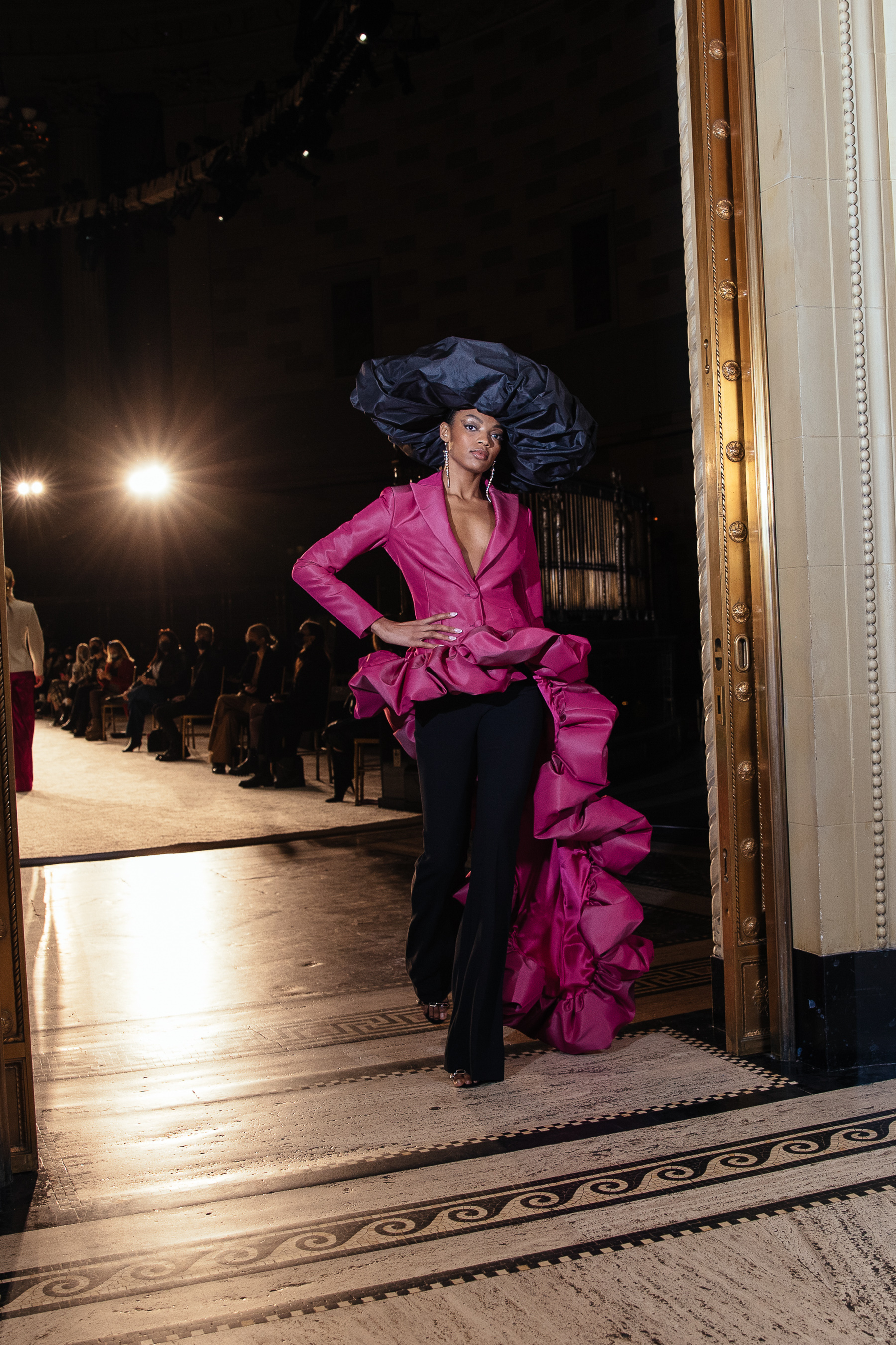 Christian Siriano Fall 2021 Atmosphere