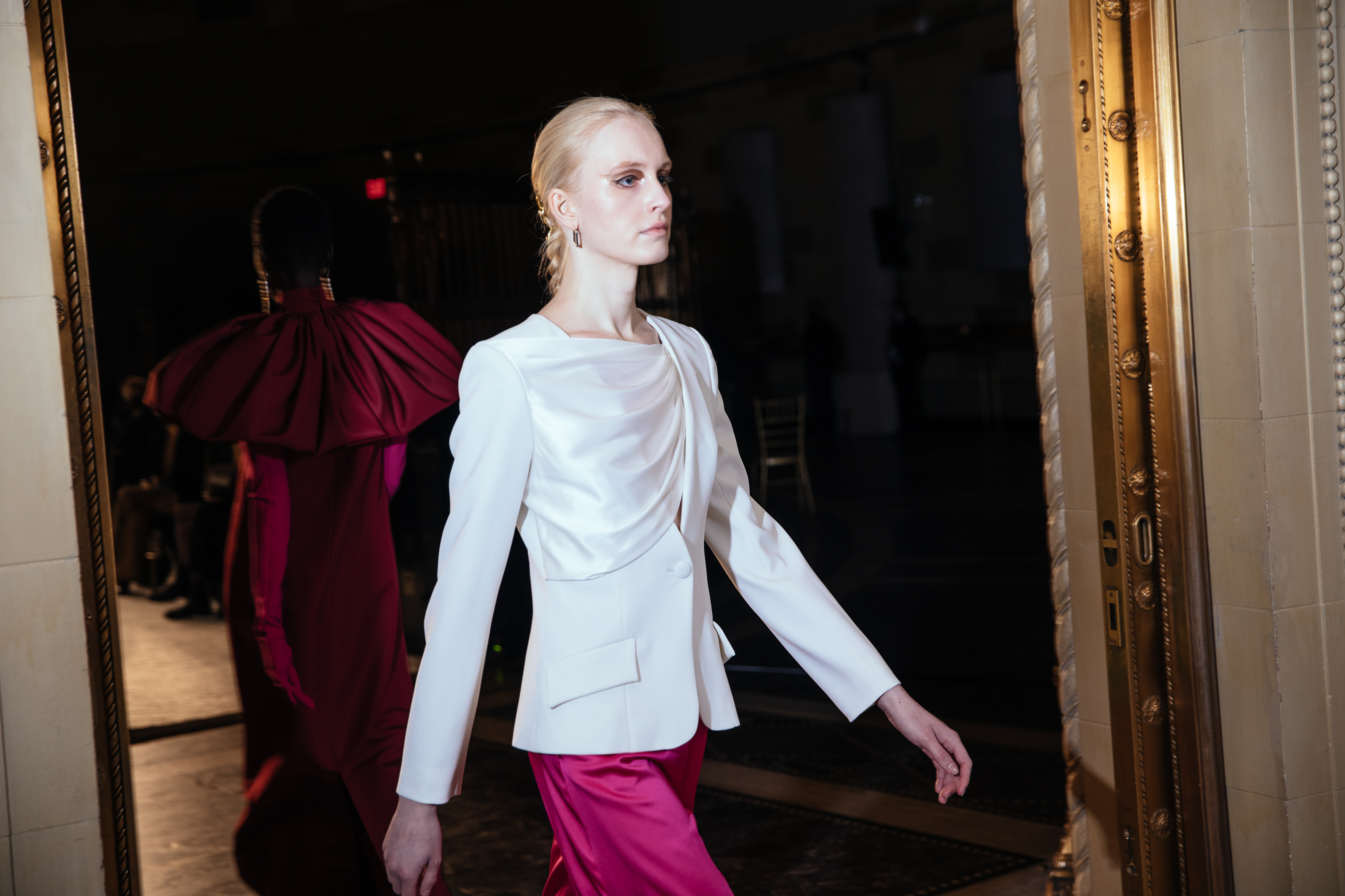 Christian Siriano Fall 2021 Atmosphere