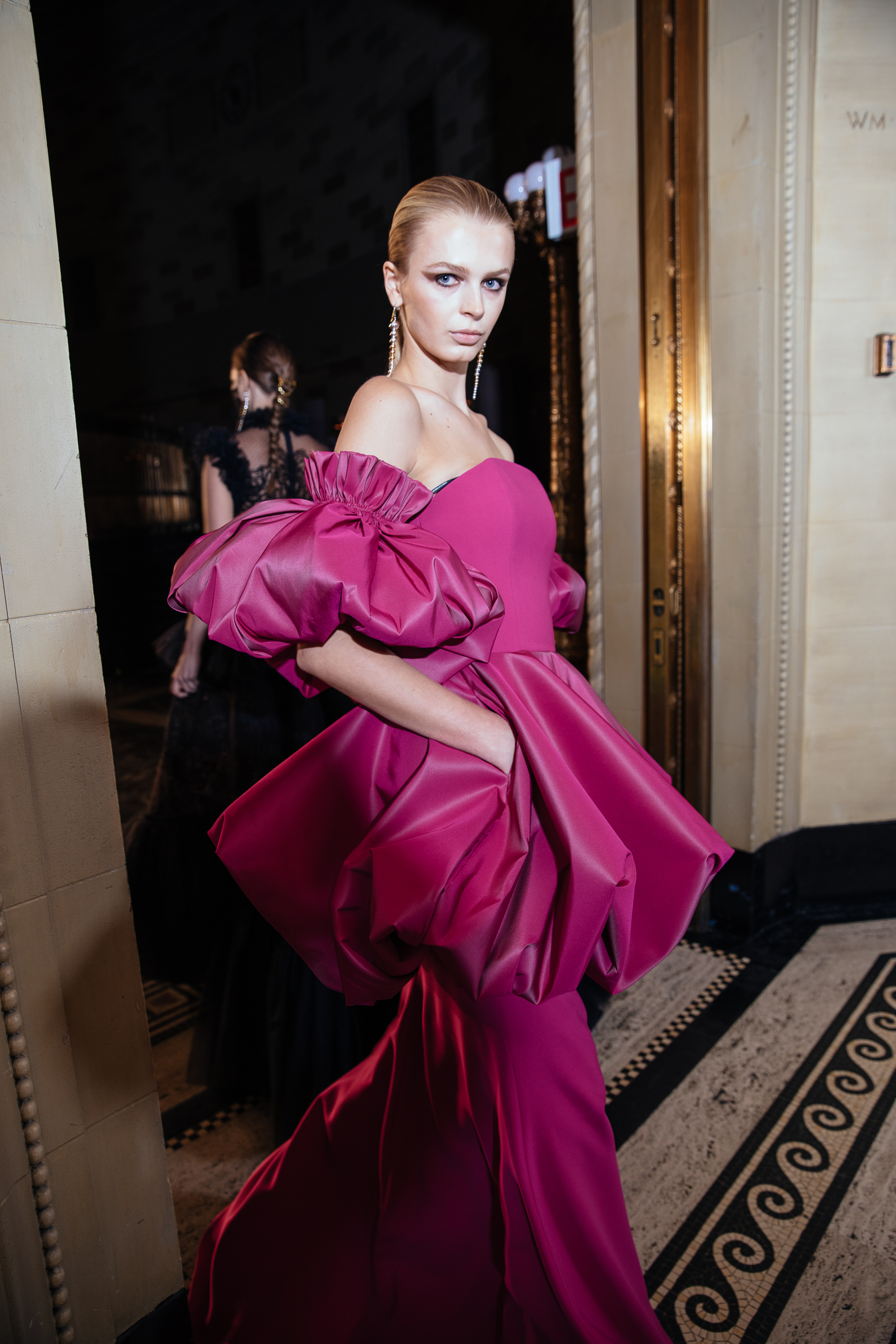 Christian Siriano Fall 2021 Atmosphere