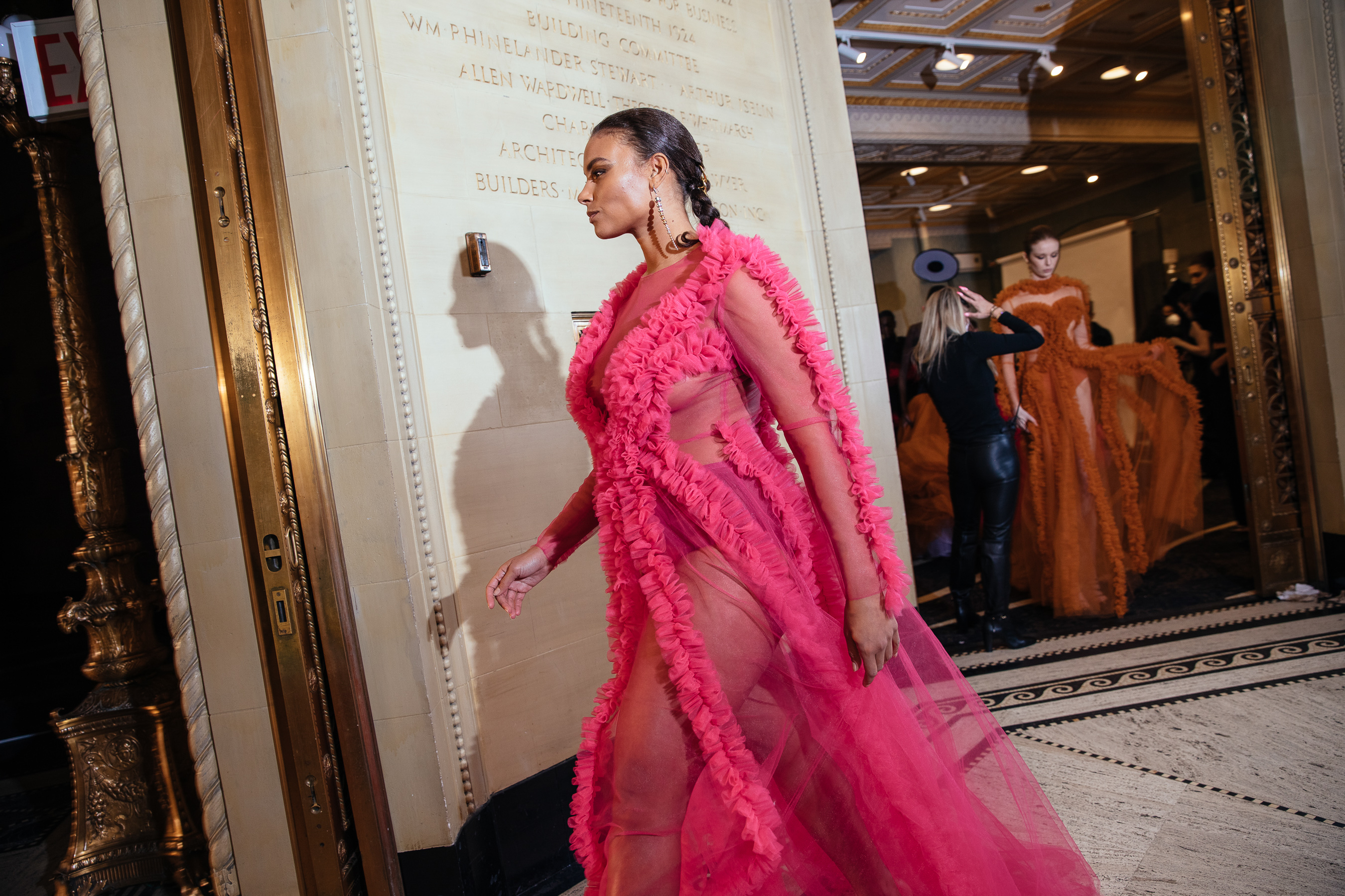 Christian Siriano Fall 2021 Atmosphere