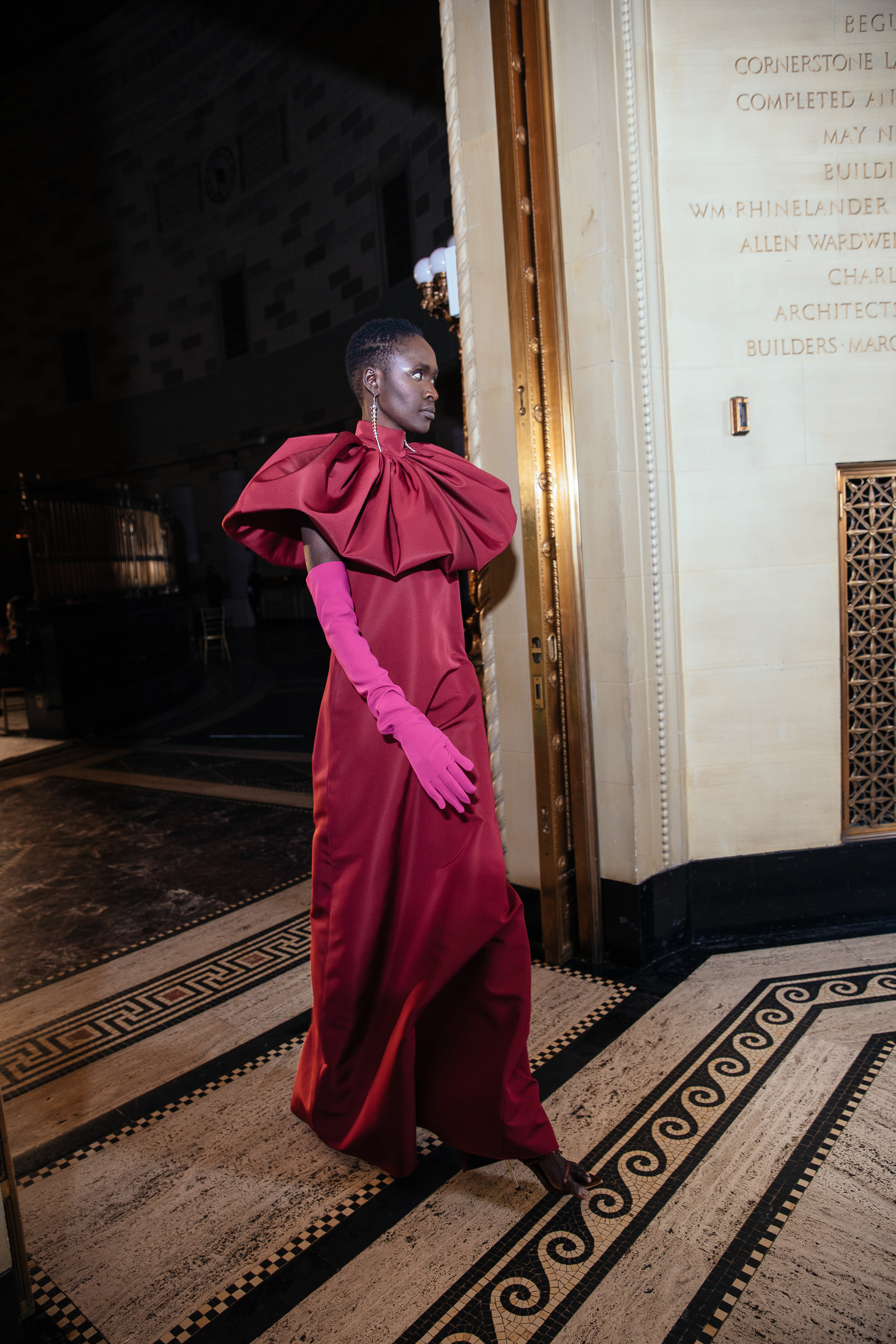 Christian Siriano Fall 2021 Atmosphere