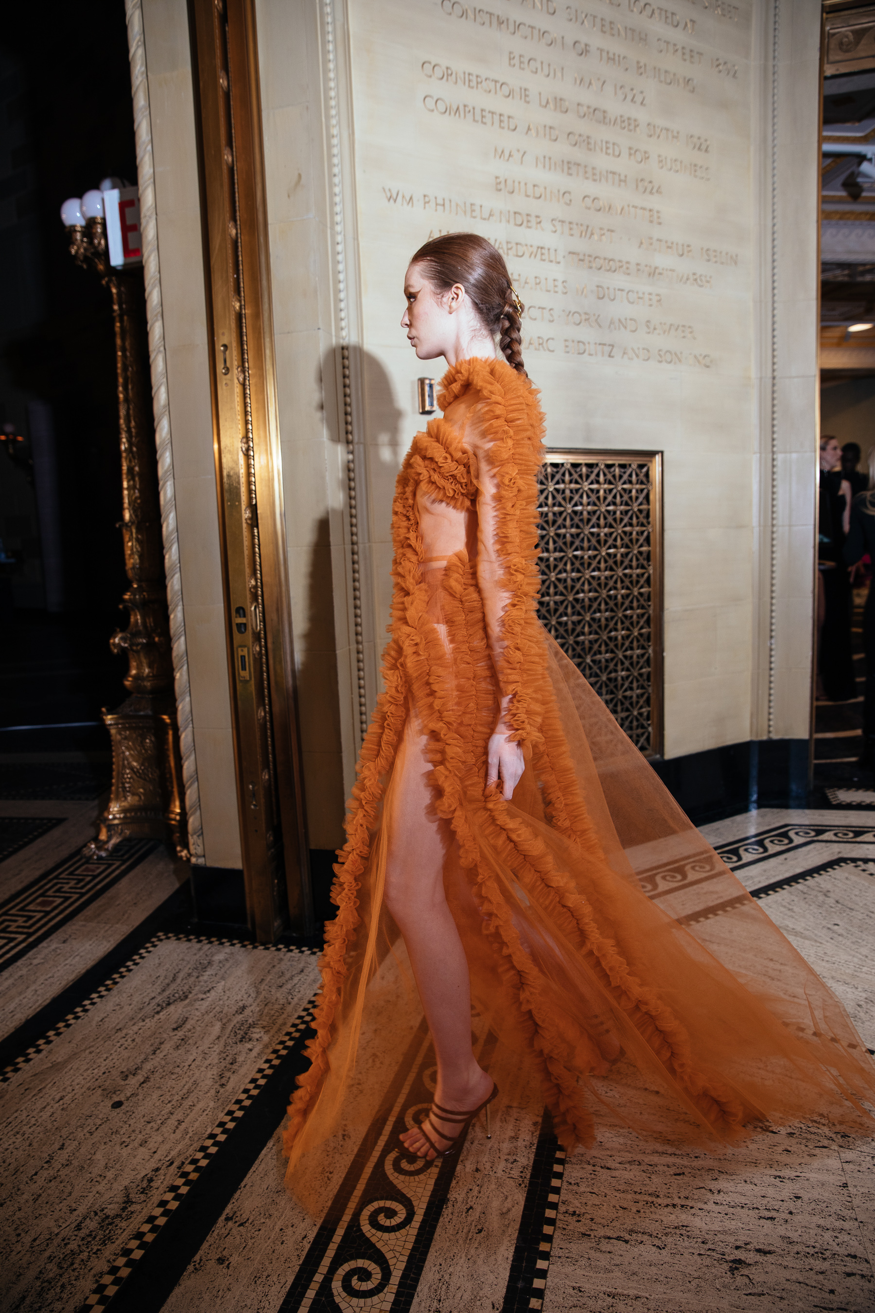 Christian Siriano Fall 2021 Atmosphere