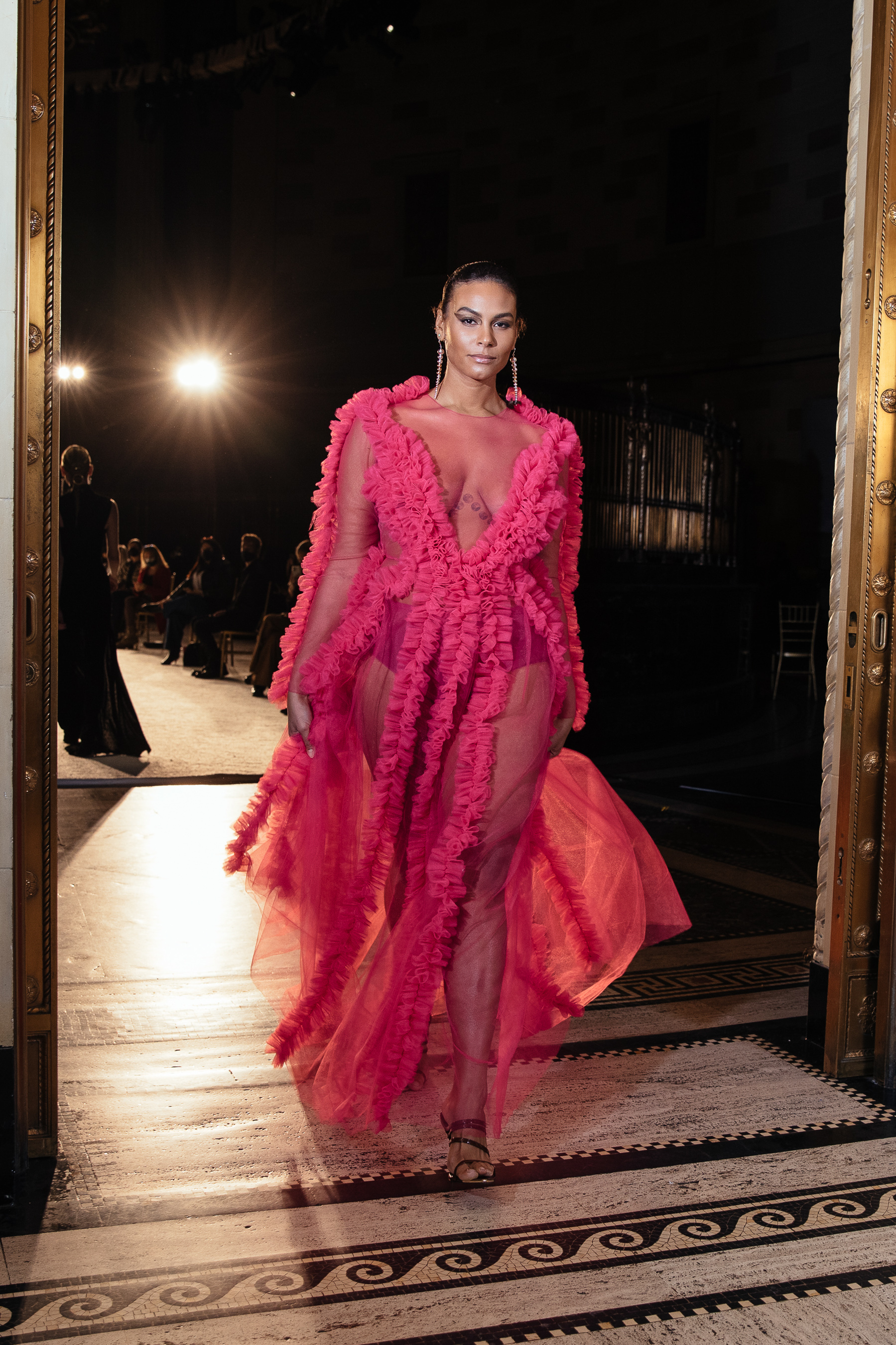 Christian Siriano Fall 2021 Atmosphere