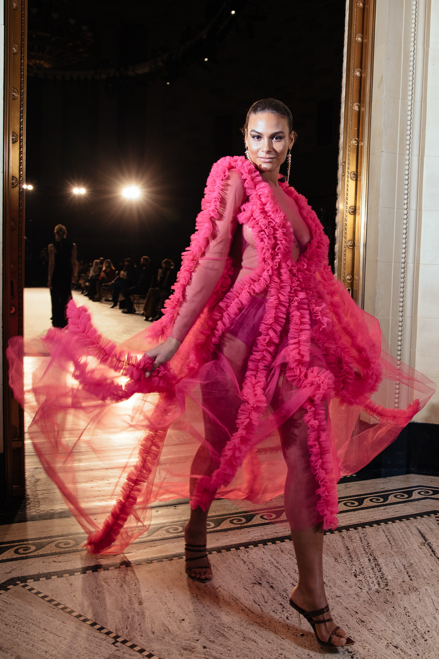 Christian Siriano Fall 2021 Atmosphere