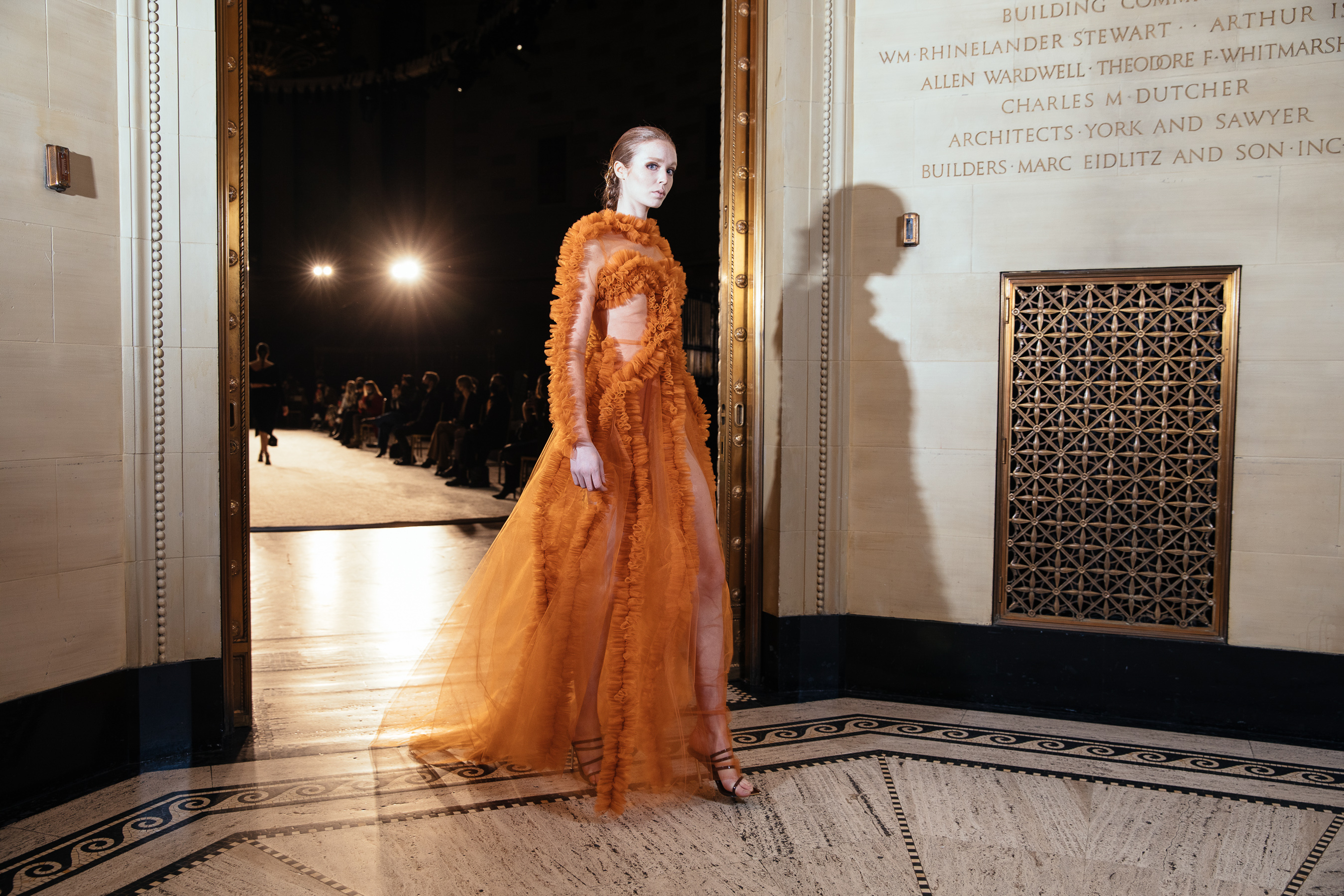 Christian Siriano Fall 2021 Atmosphere