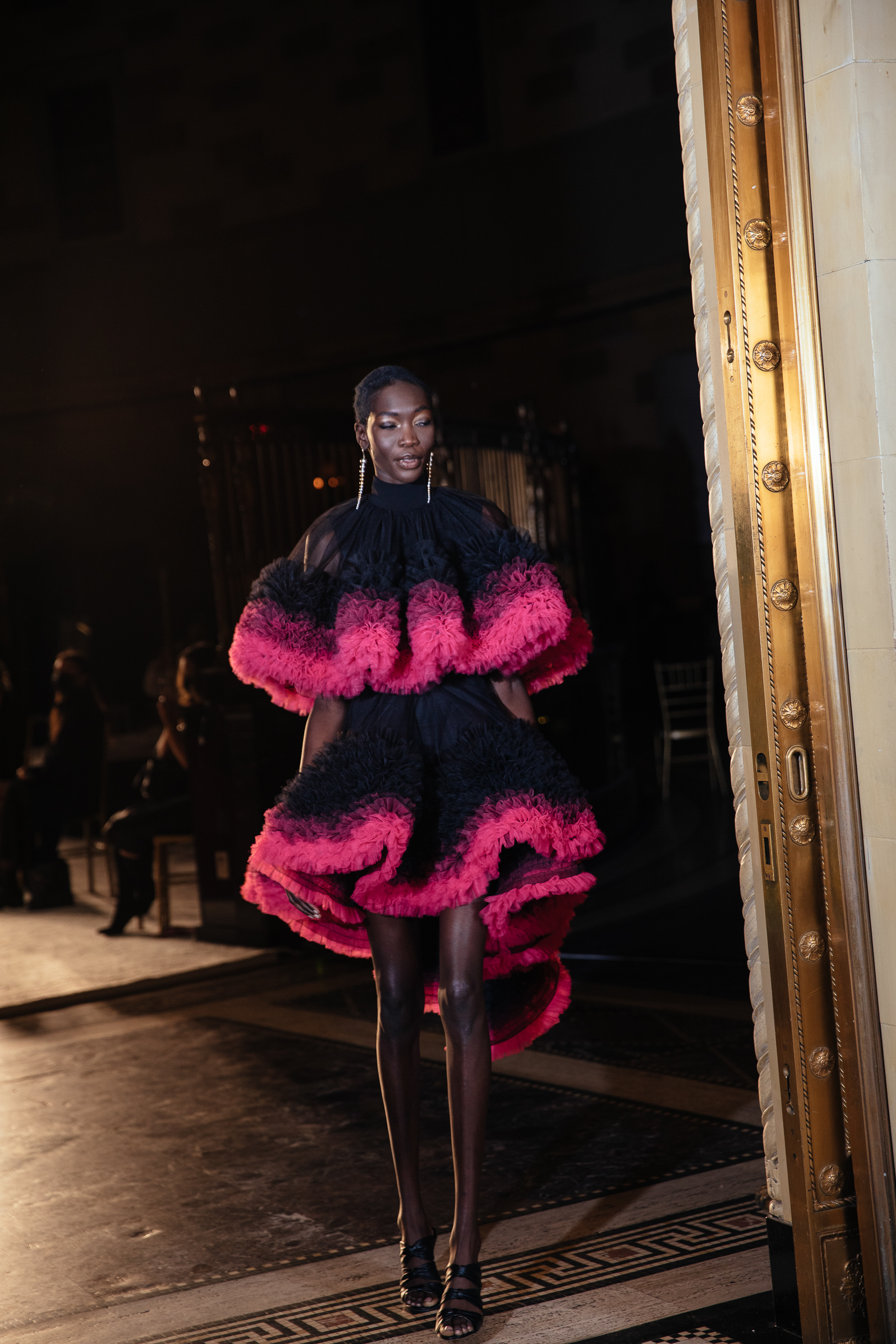 Christian Siriano Fall 2021 Atmosphere