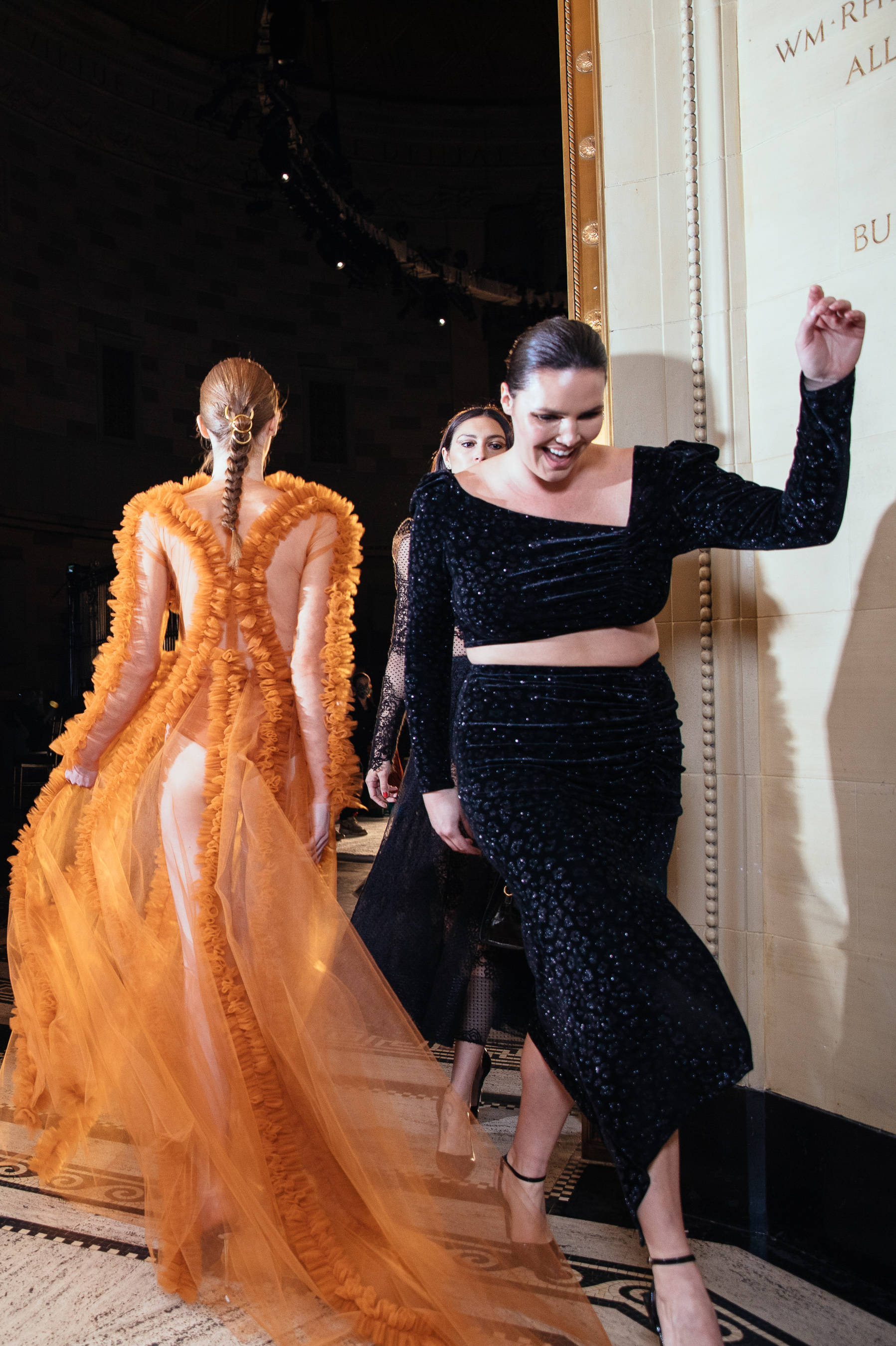 Christian Siriano Fall 2021 Atmosphere