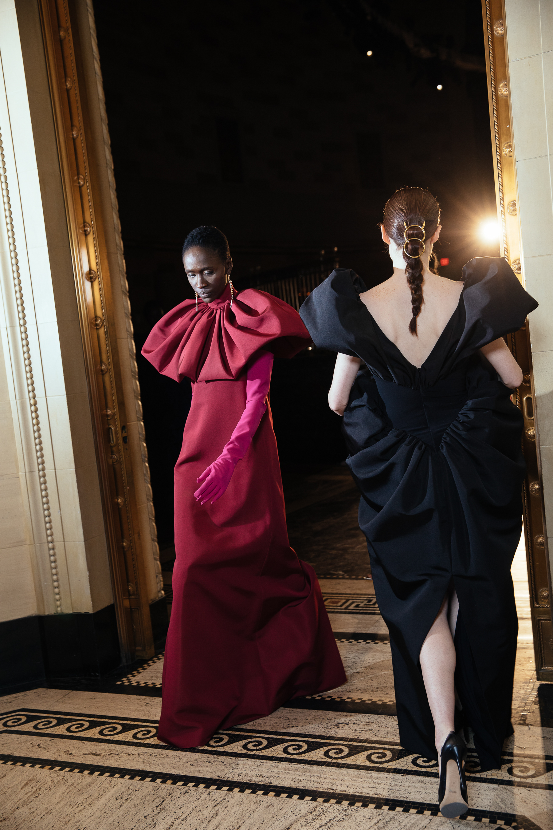 Christian Siriano Fall 2021 Atmosphere